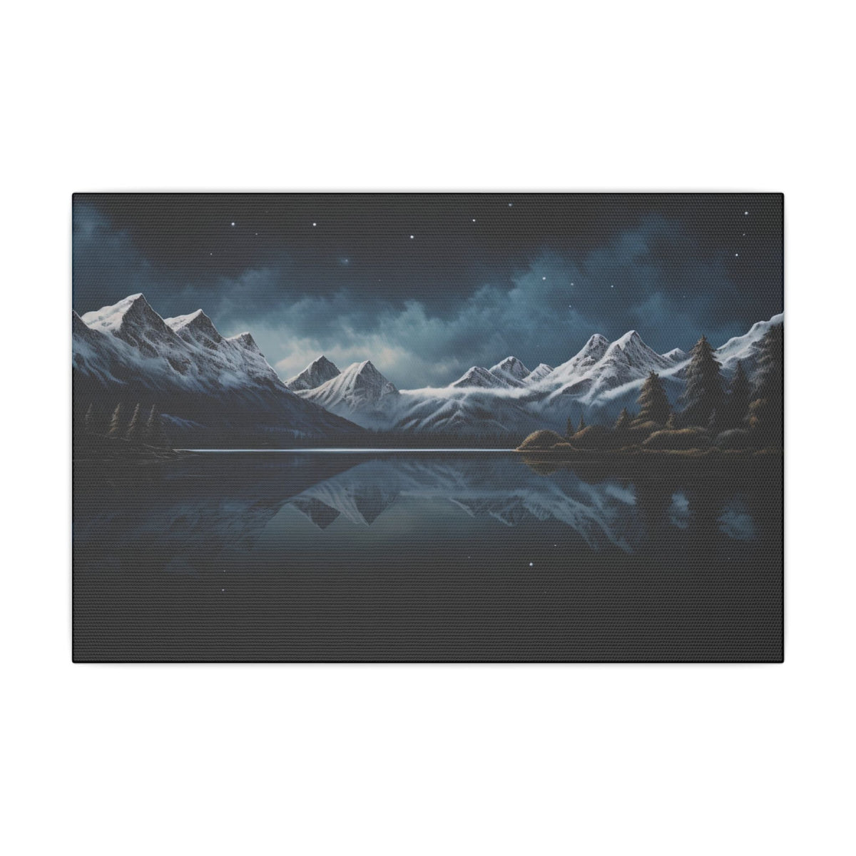 Still Water, No Moon Canvas - JG Visual Arts