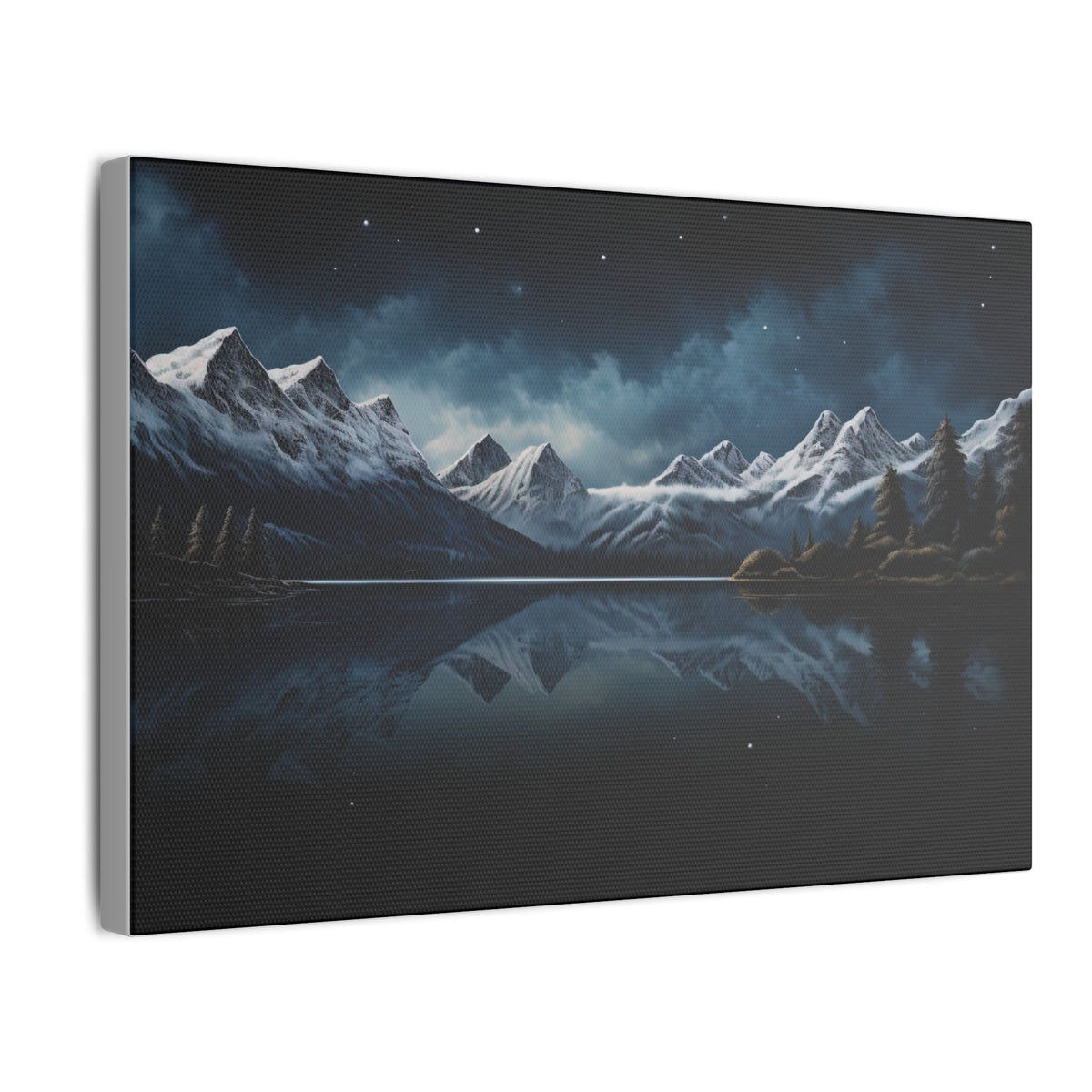 Still Water, No Moon Canvas - JG Visual Arts
