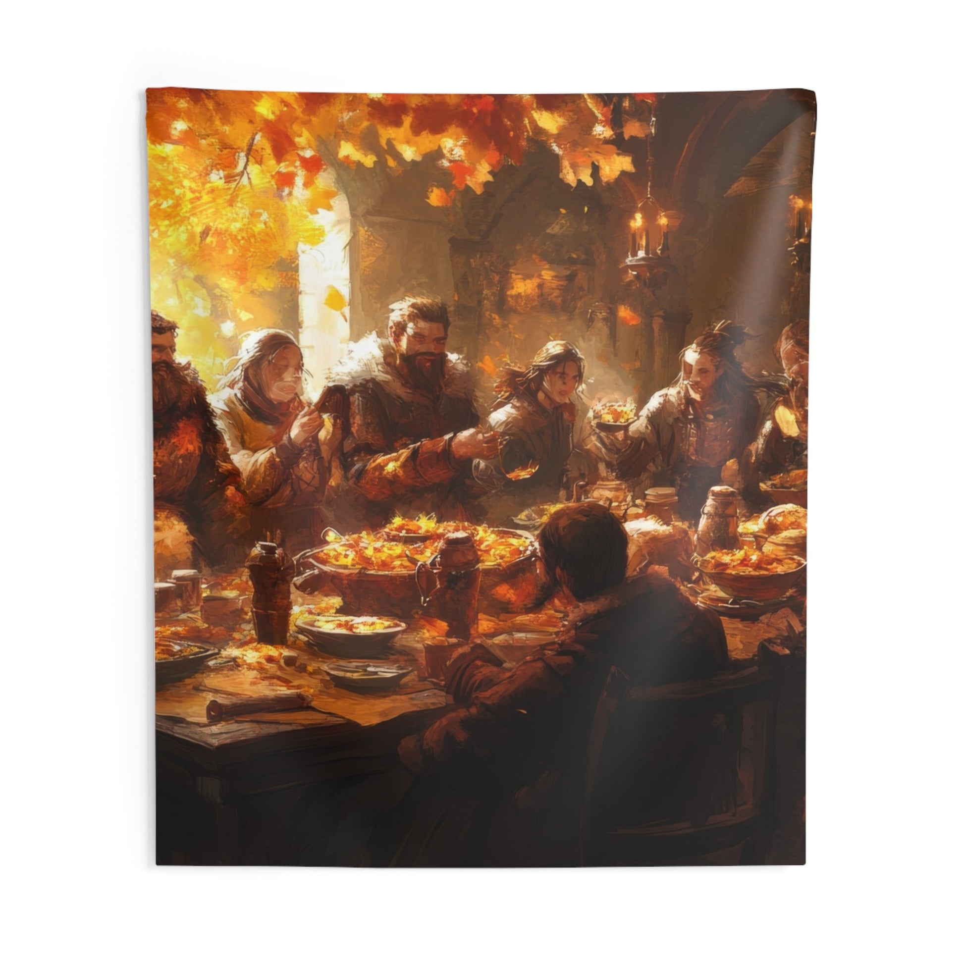 The Autumn Feast — Banquet Tapestry - JG Visual Arts