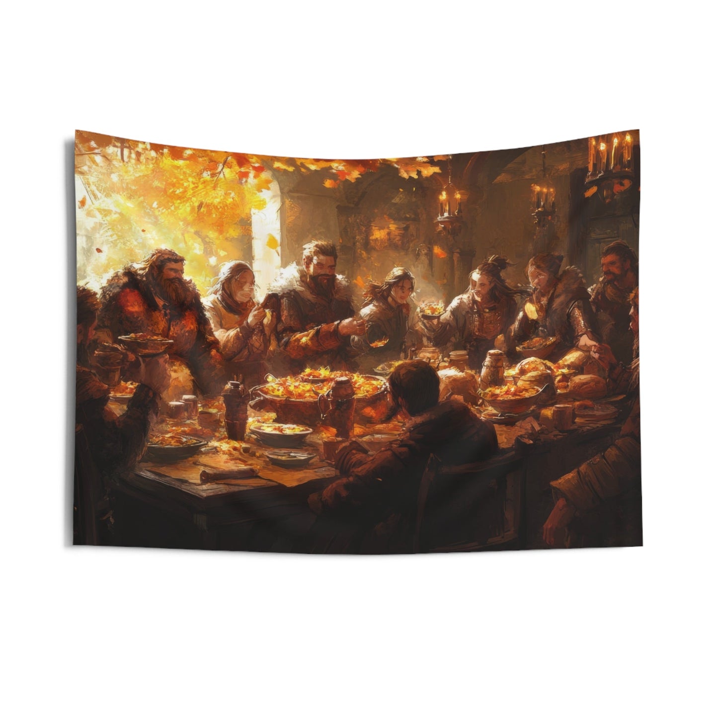 The Autumn Feast — Banquet Tapestry - JG Visual Arts