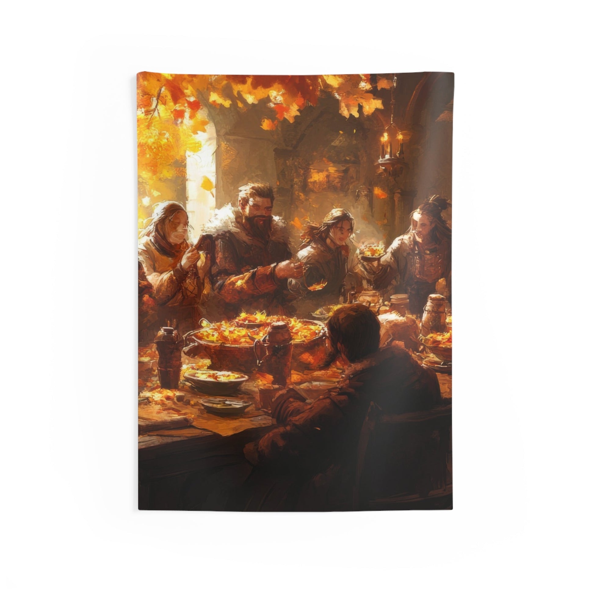 The Autumn Feast — Banquet Tapestry - JG Visual Arts