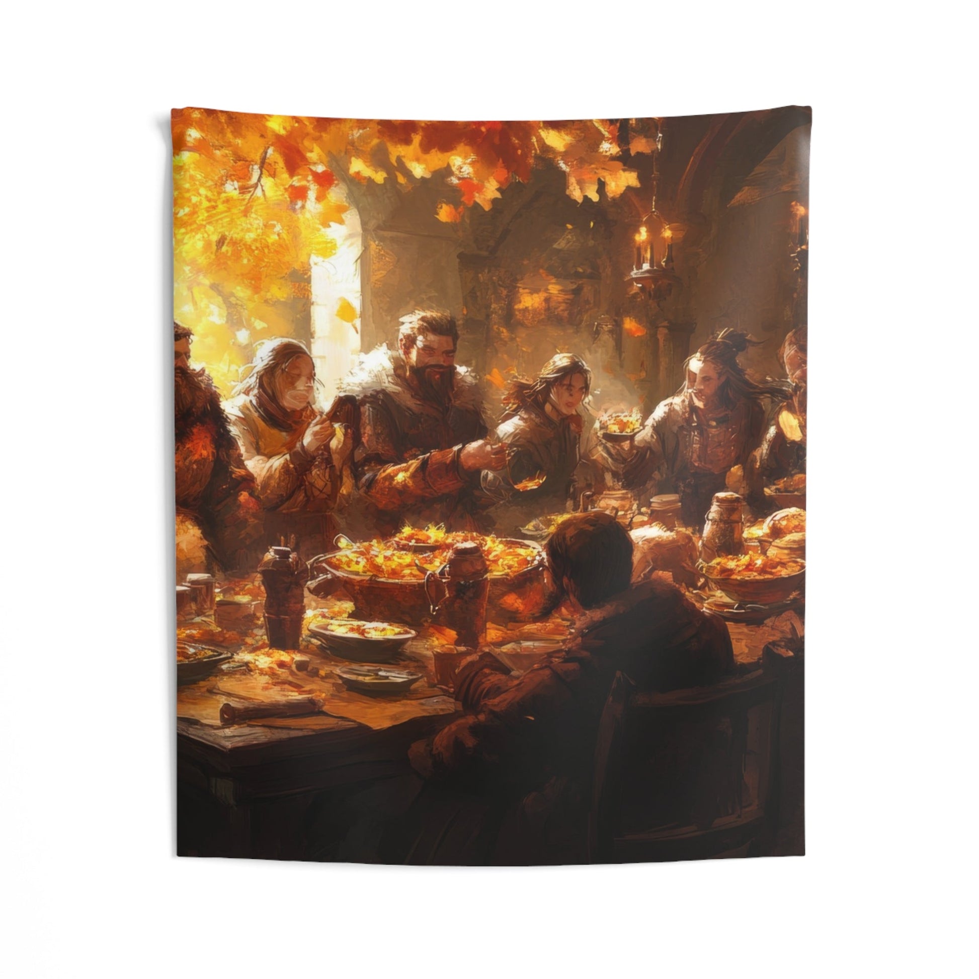 The Autumn Feast — Banquet Tapestry - JG Visual Arts