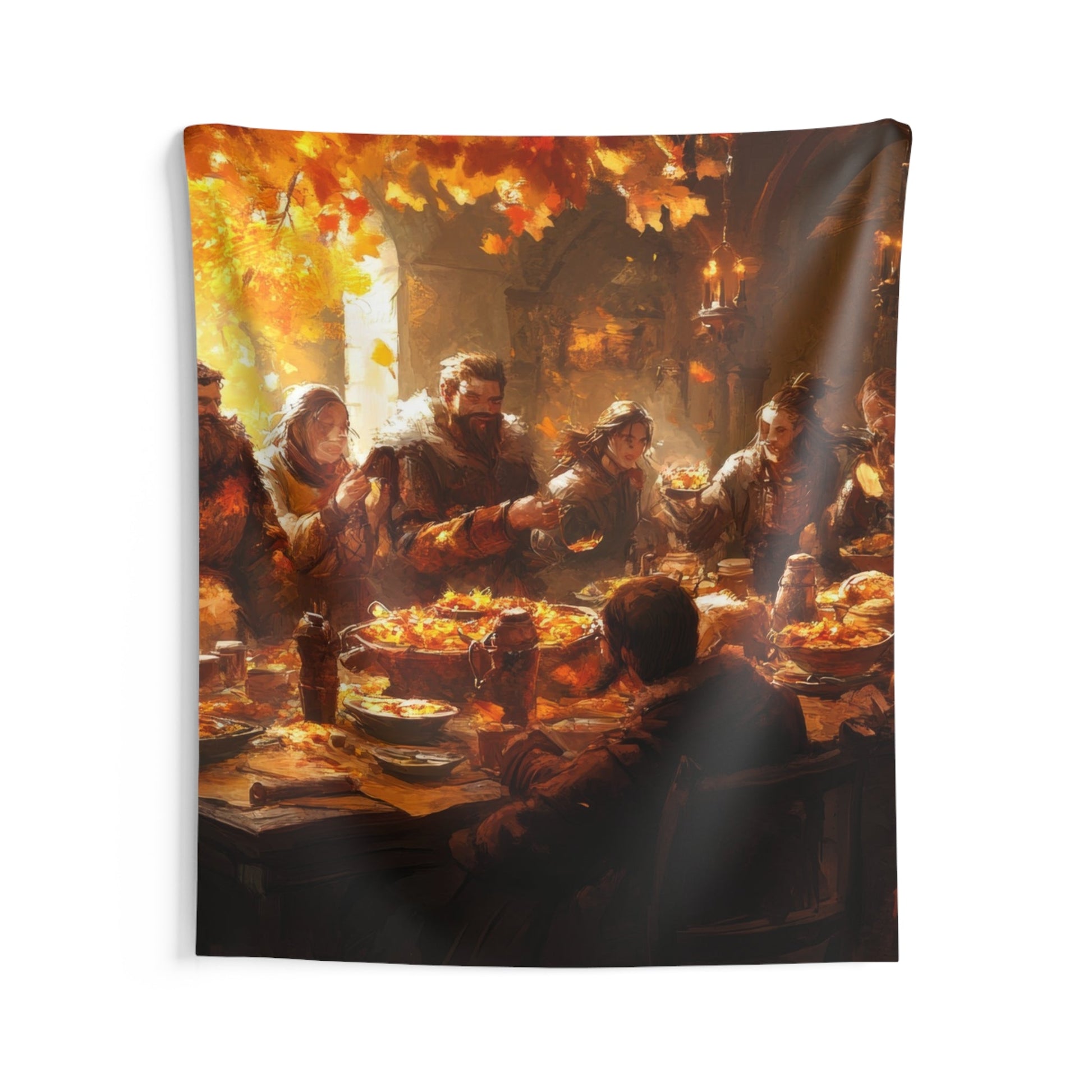 The Autumn Feast — Banquet Tapestry - JG Visual Arts