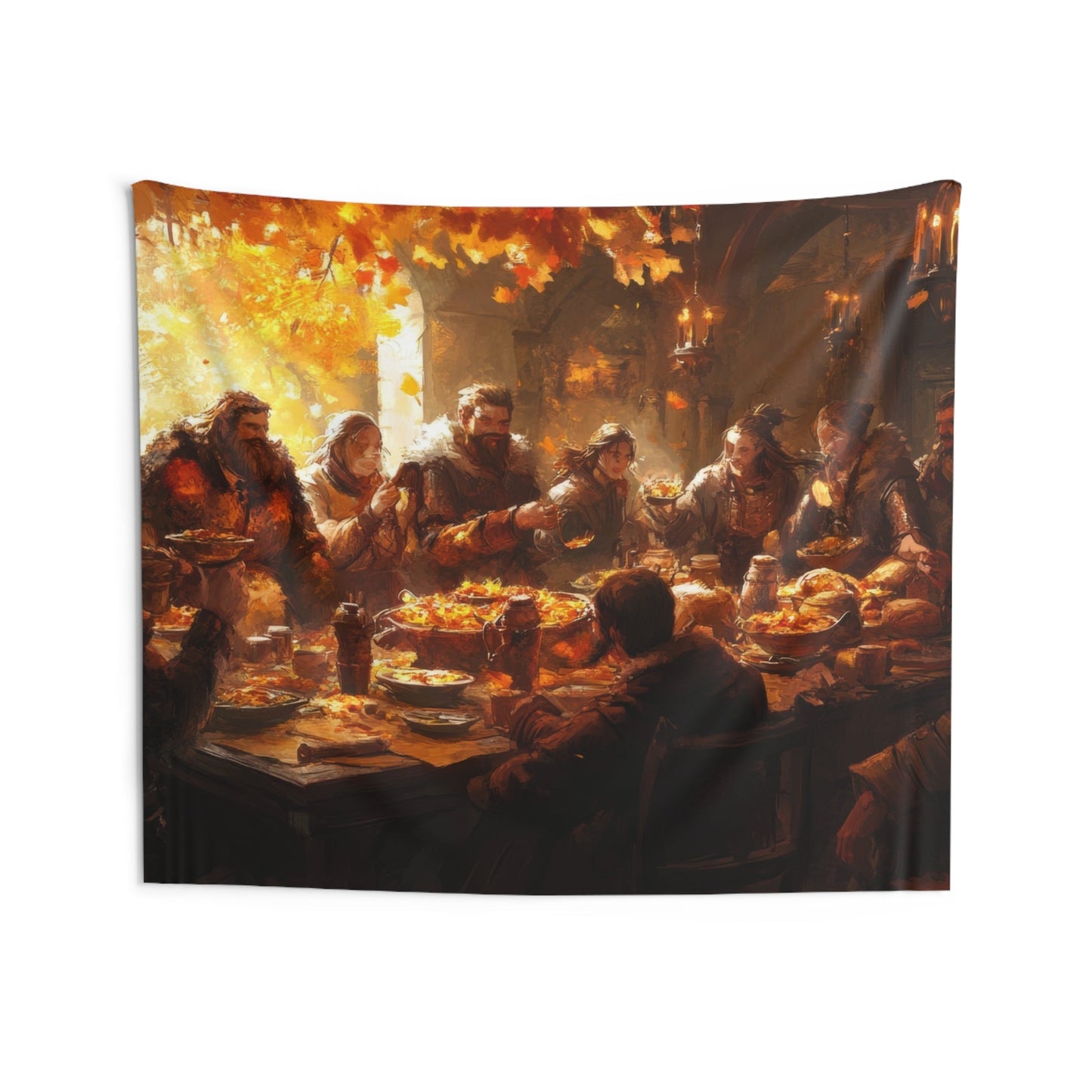 The Autumn Feast — Banquet Tapestry - JG Visual Arts