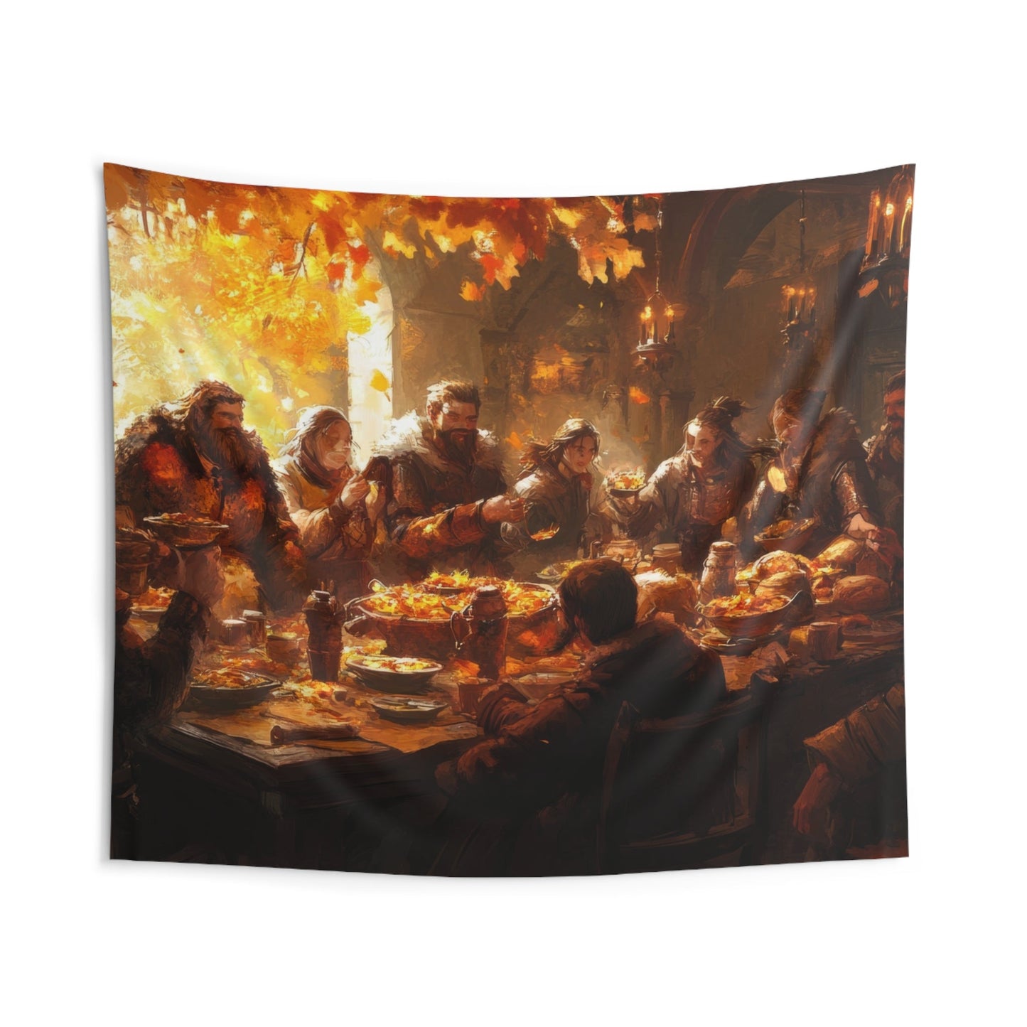 The Autumn Feast — Banquet Tapestry - JG Visual Arts
