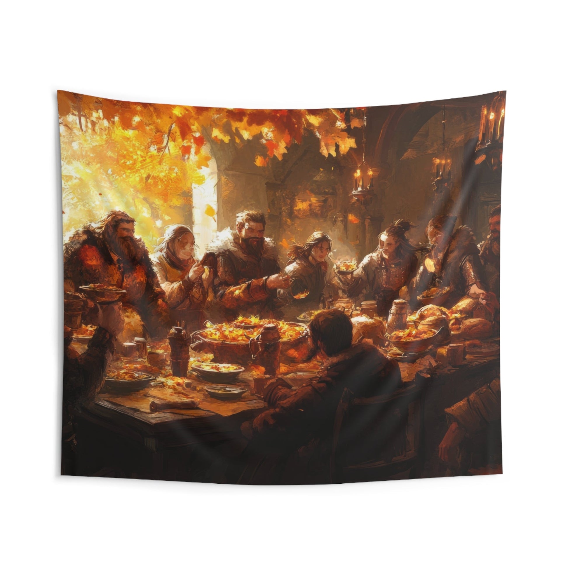 The Autumn Feast — Banquet Tapestry - JG Visual Arts
