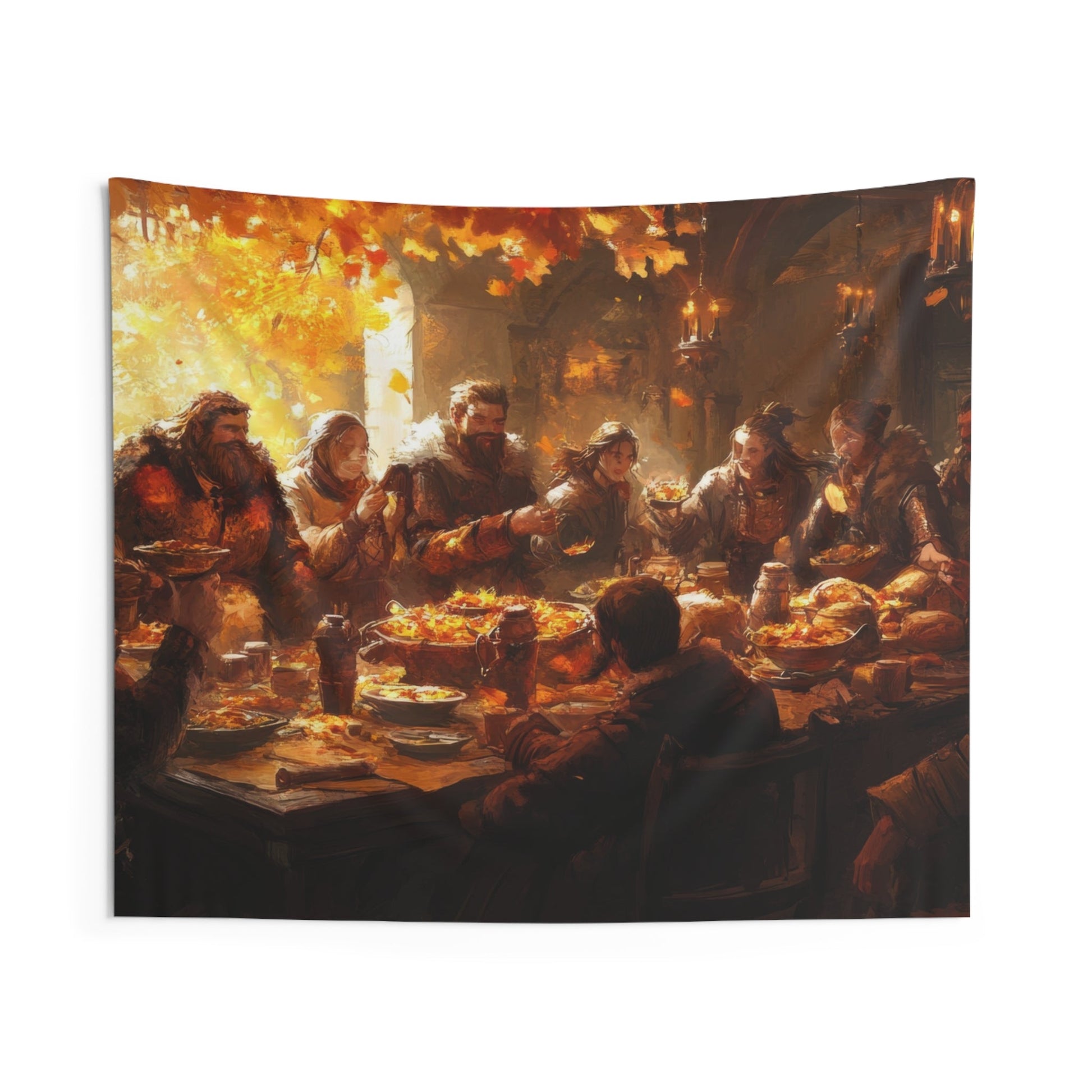 The Autumn Feast — Banquet Tapestry - JG Visual Arts