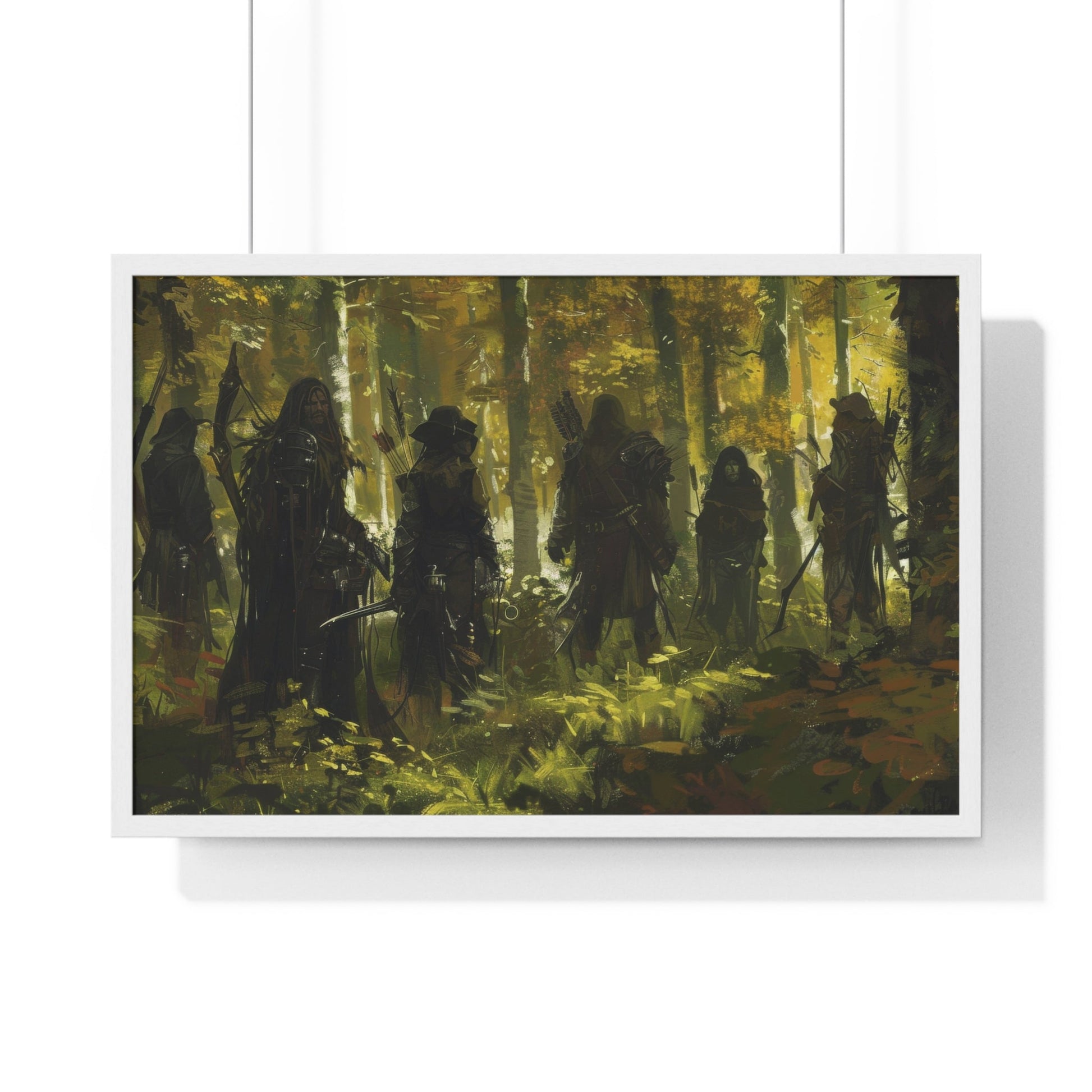 The Autumn Order — Hooded Figures (Framed) - JG Visual Arts