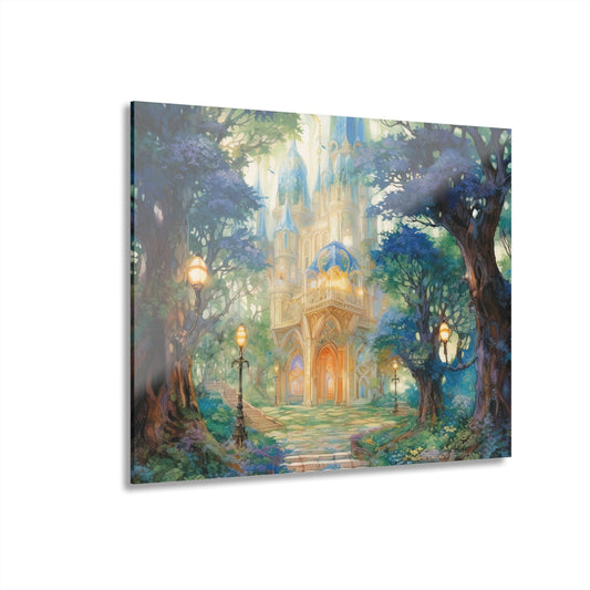 The Blue Cathedral Acrylic Print - JG Visual Arts