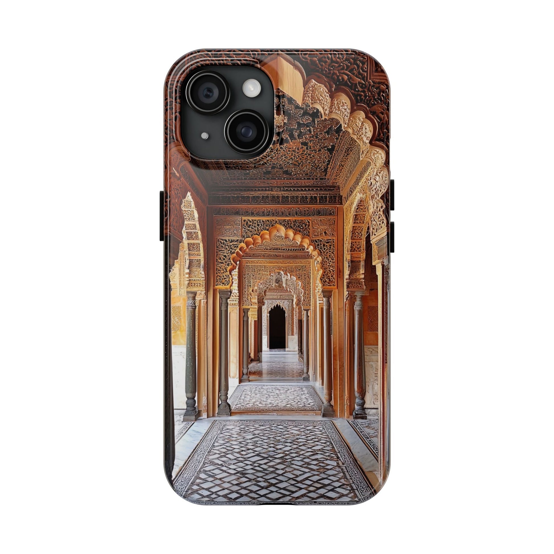 The Carved Way — Wooden Arches Phone Case - JG Visual Arts