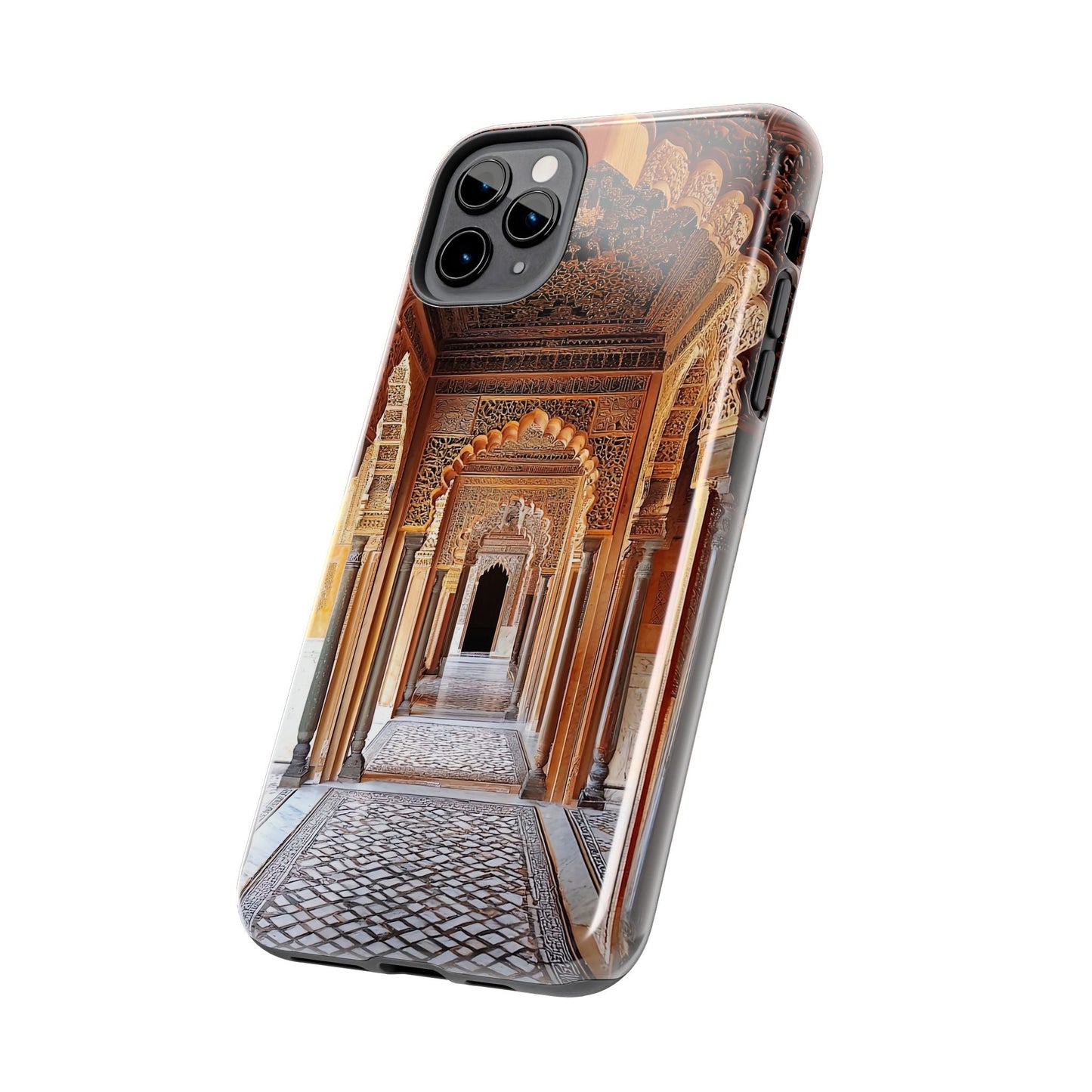 The Carved Way — Wooden Arches Phone Case - JG Visual Arts