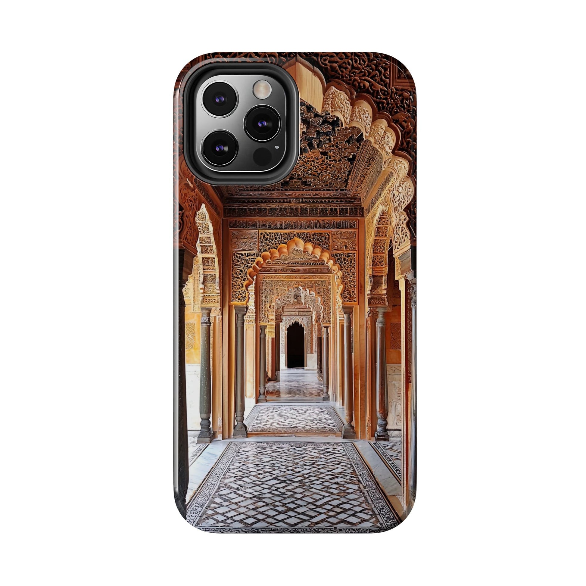 The Carved Way — Wooden Arches Phone Case - JG Visual Arts
