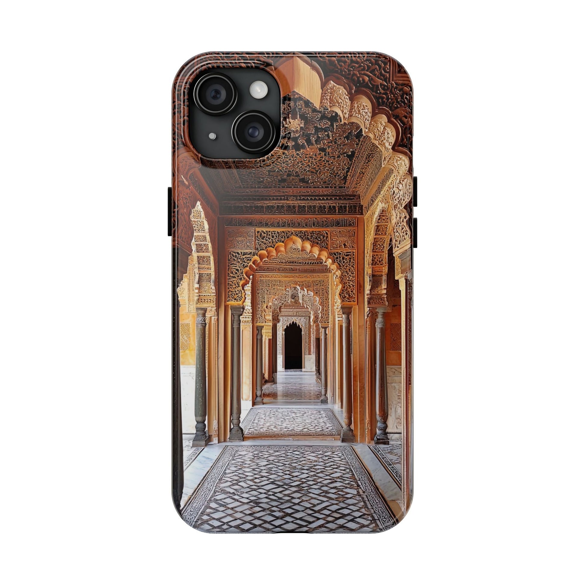 The Carved Way — Wooden Arches Phone Case - JG Visual Arts