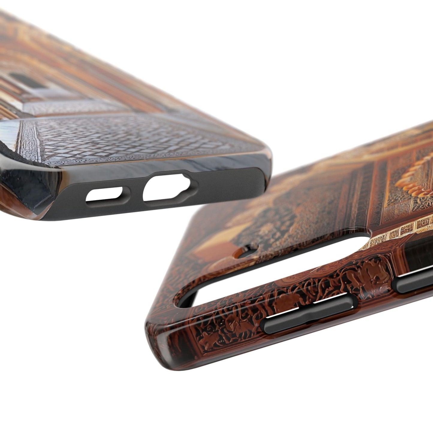 The Carved Way — Wooden Arches Phone Case - JG Visual Arts