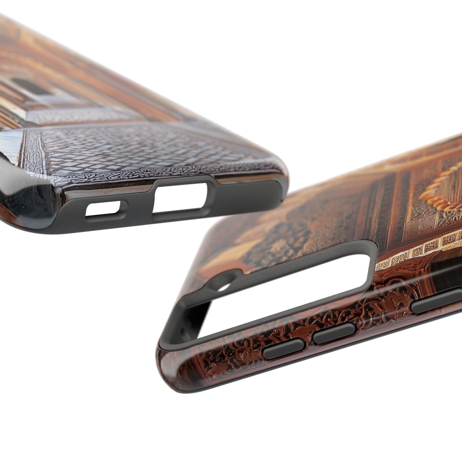 The Carved Way — Wooden Arches Phone Case - JG Visual Arts