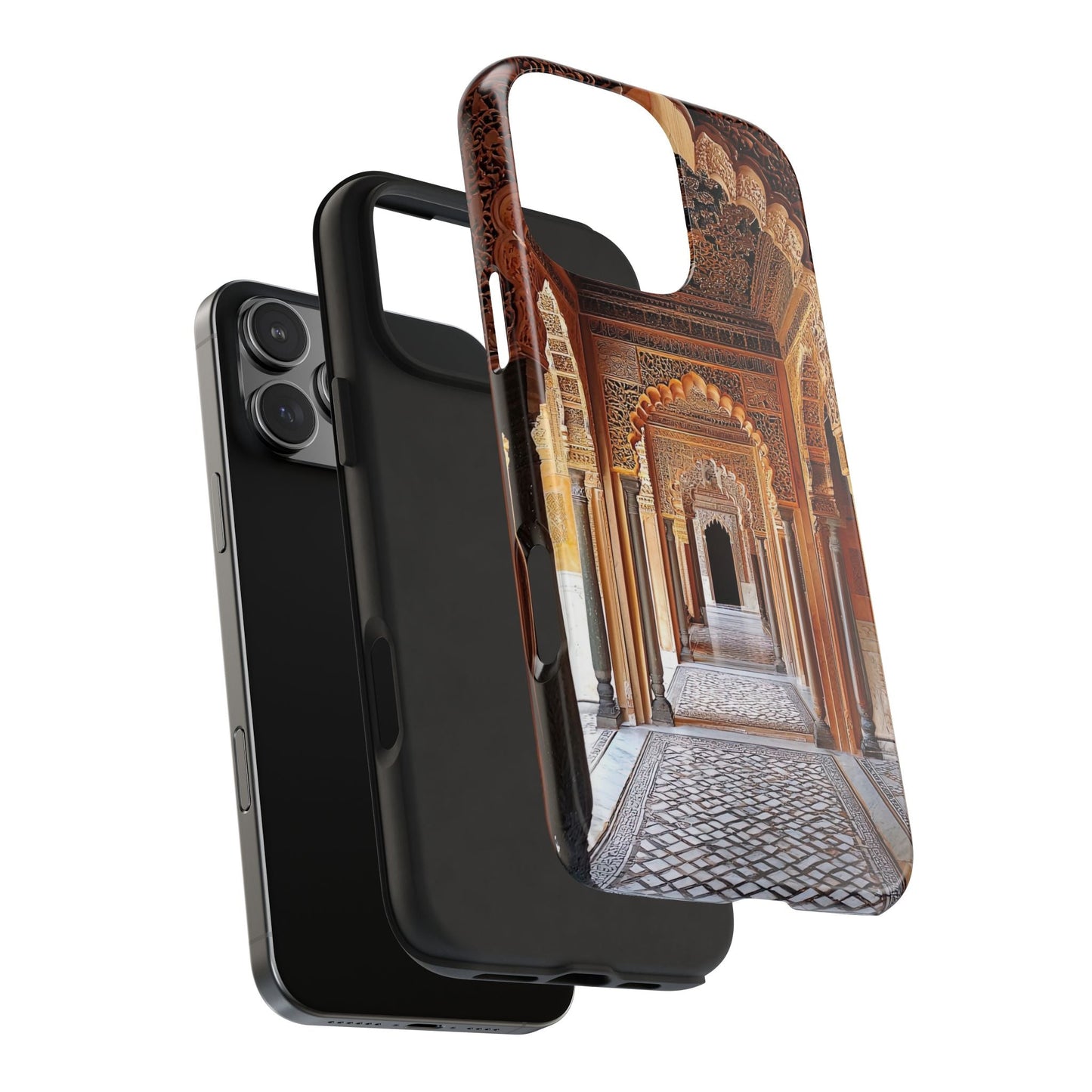 The Carved Way — Wooden Arches Phone Case - JG Visual Arts