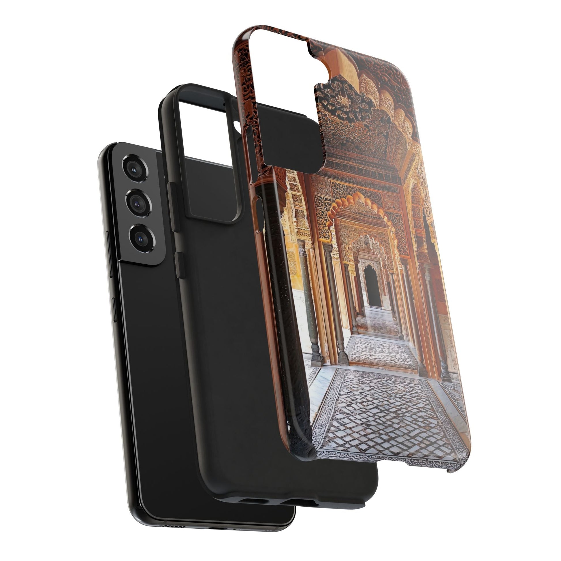 The Carved Way — Wooden Arches Phone Case - JG Visual Arts