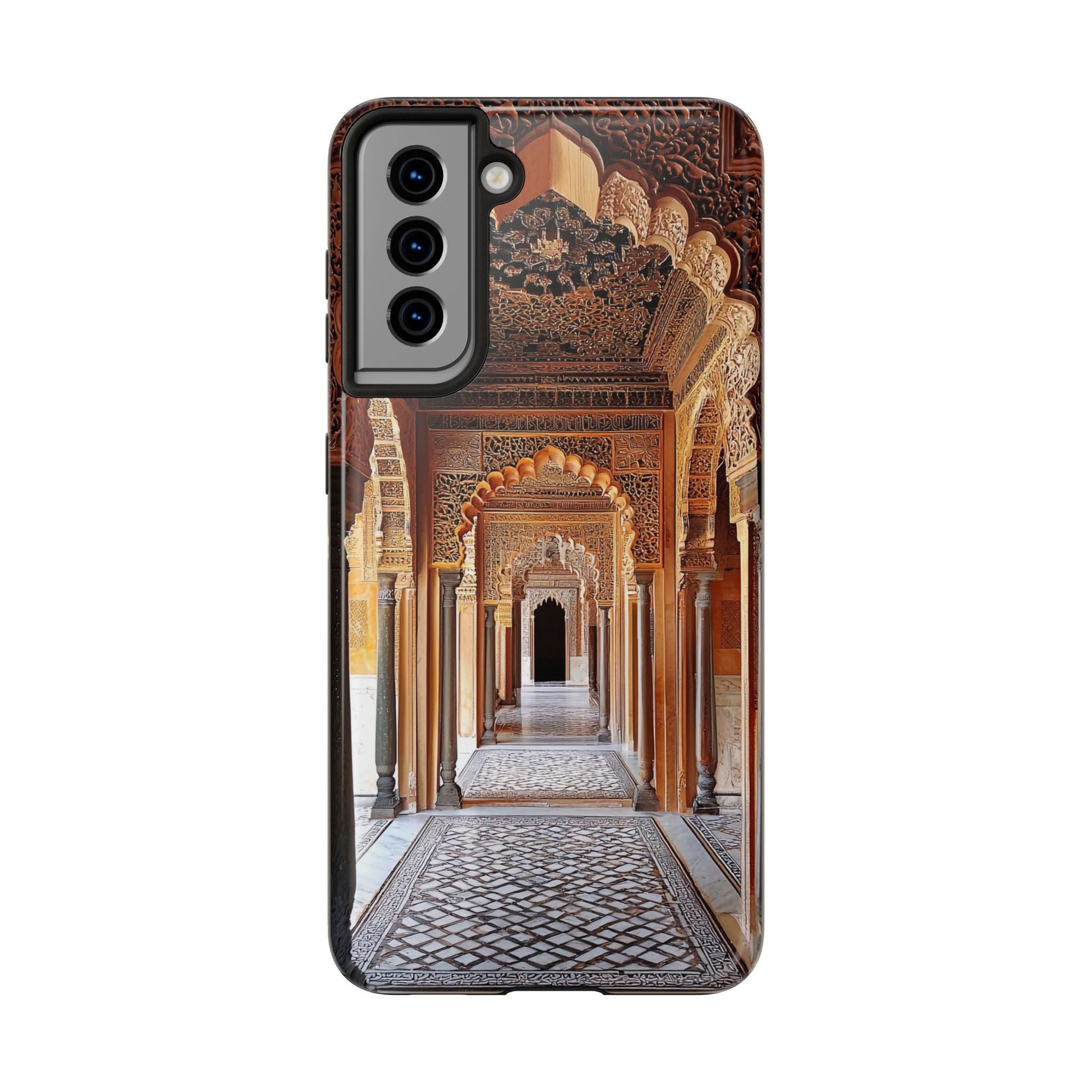 The Carved Way — Wooden Arches Phone Case - JG Visual Arts