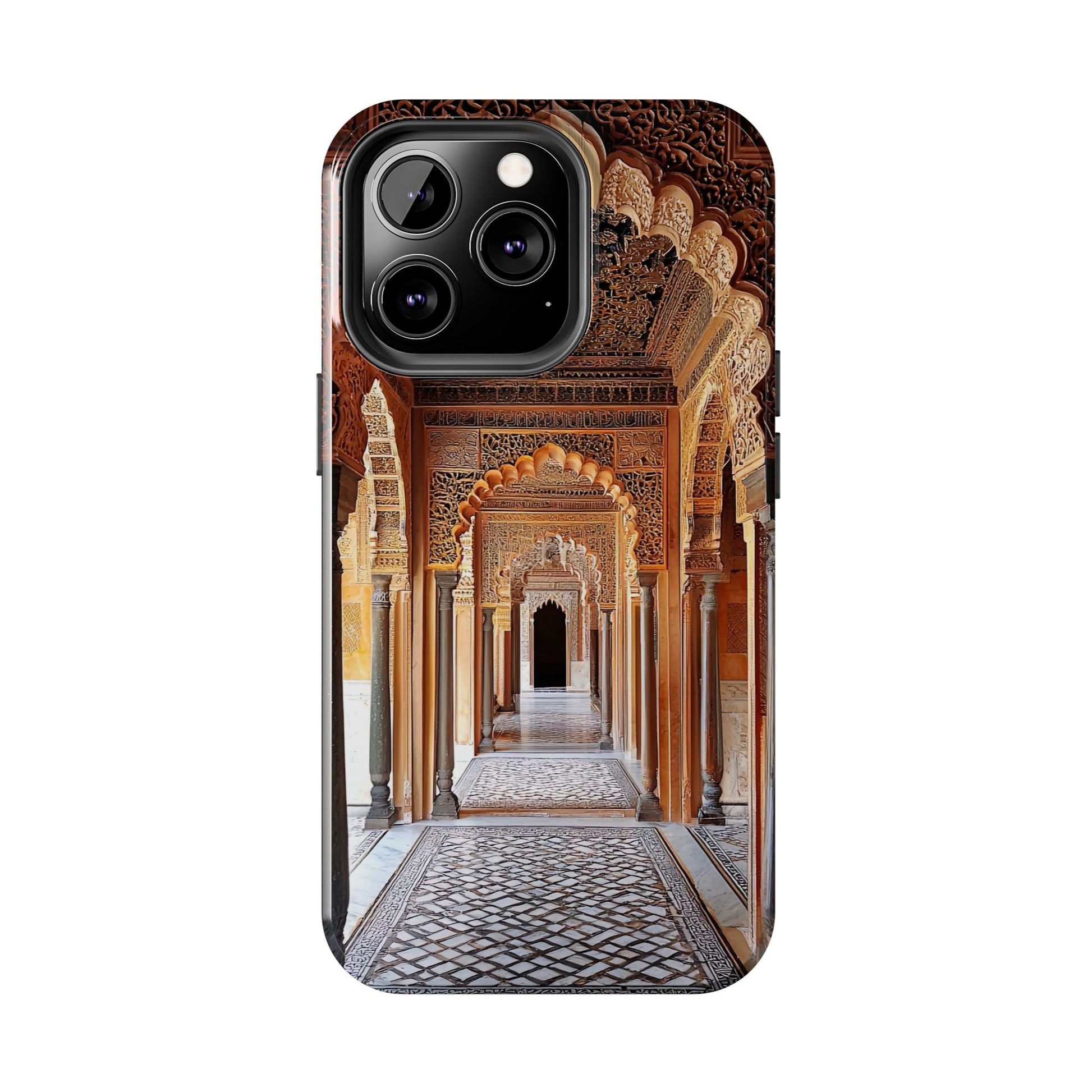 The Carved Way — Wooden Arches Phone Case - JG Visual Arts