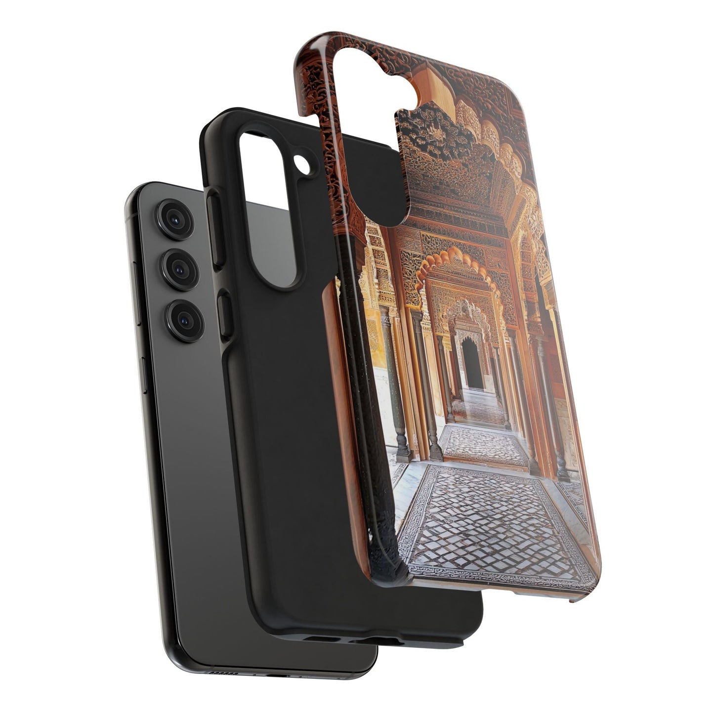 The Carved Way — Wooden Arches Phone Case - JG Visual Arts