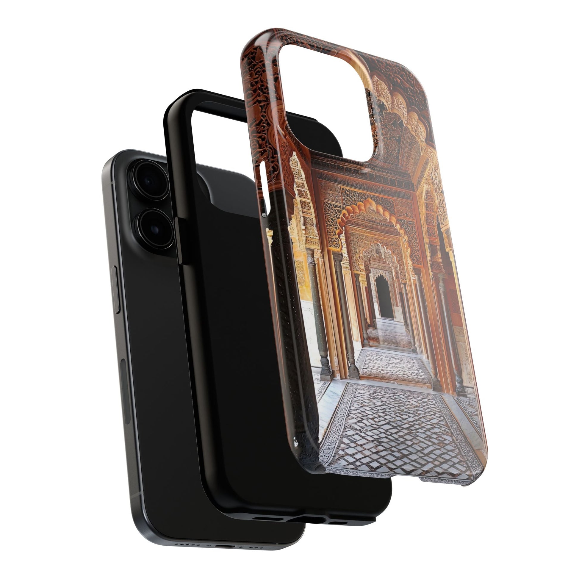 The Carved Way — Wooden Arches Phone Case - JG Visual Arts