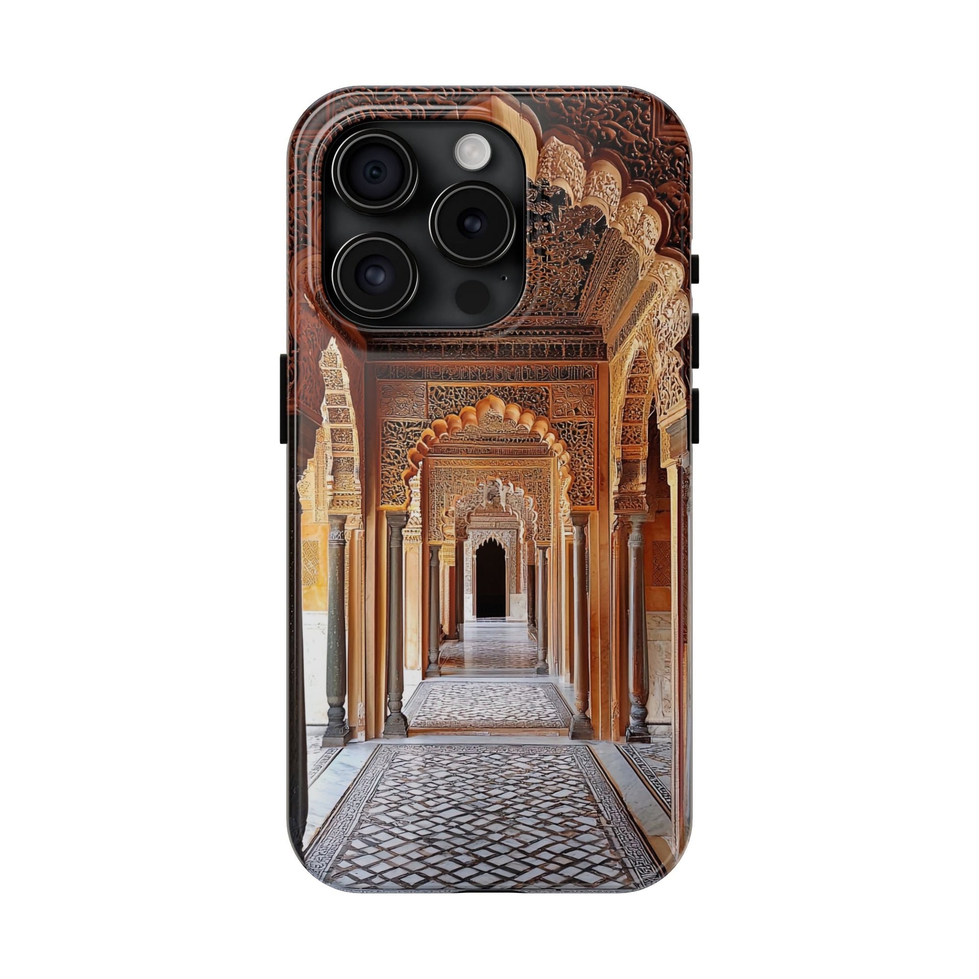 The Carved Way — Wooden Arches Phone Case - JG Visual Arts