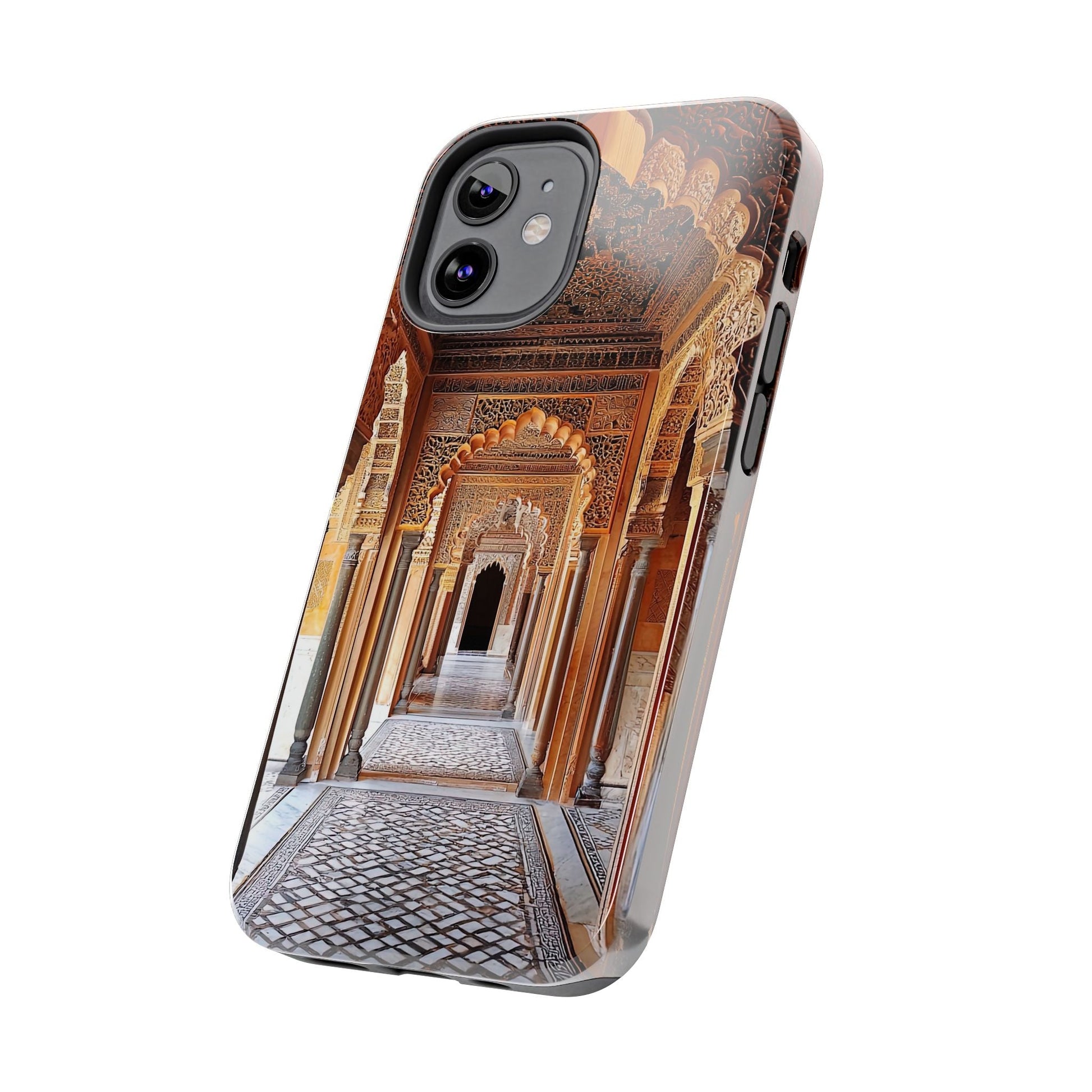 The Carved Way — Wooden Arches Phone Case - JG Visual Arts