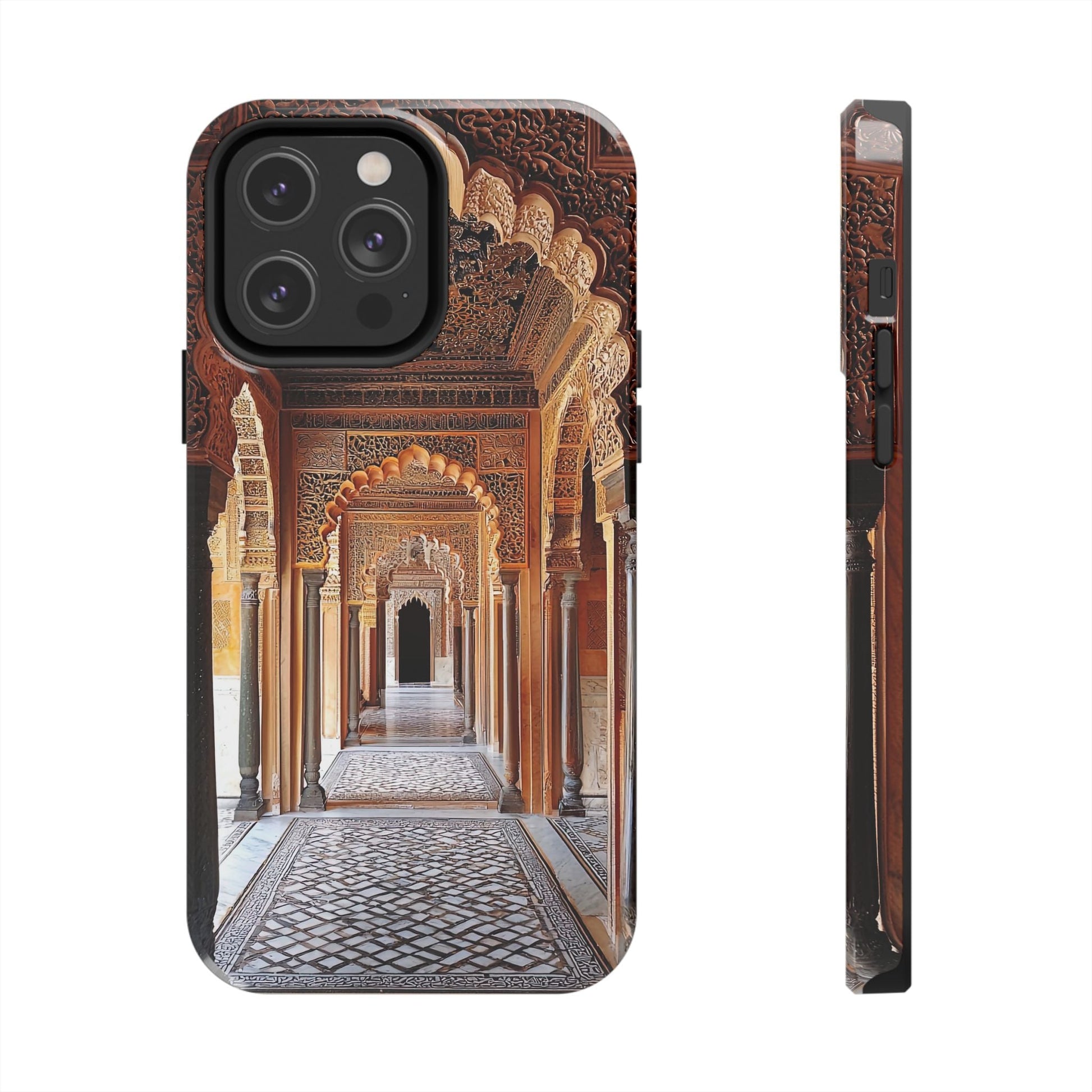 The Carved Way — Wooden Arches Phone Case - JG Visual Arts
