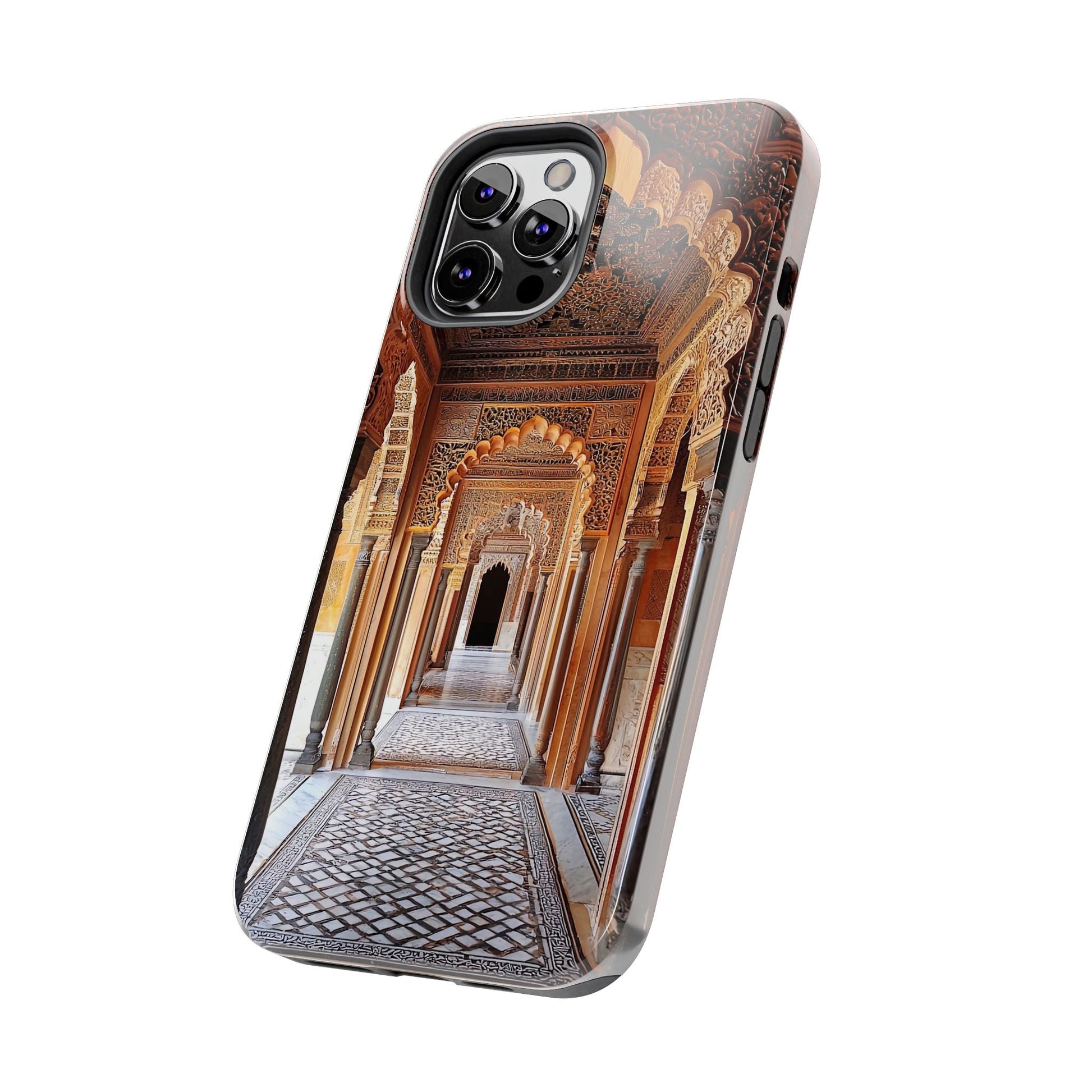 The Carved Way — Wooden Arches Phone Case - JG Visual Arts