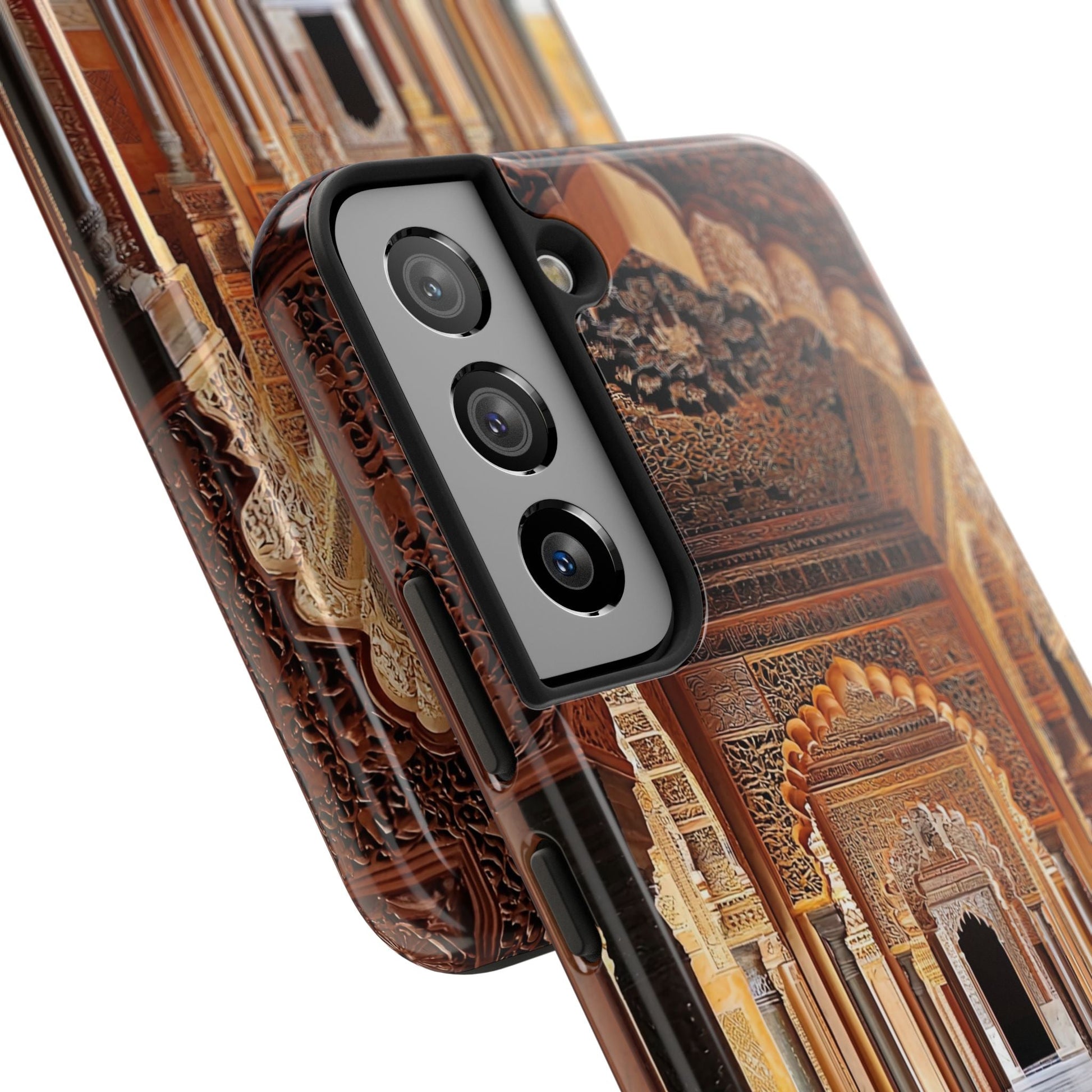 The Carved Way — Wooden Arches Phone Case - JG Visual Arts