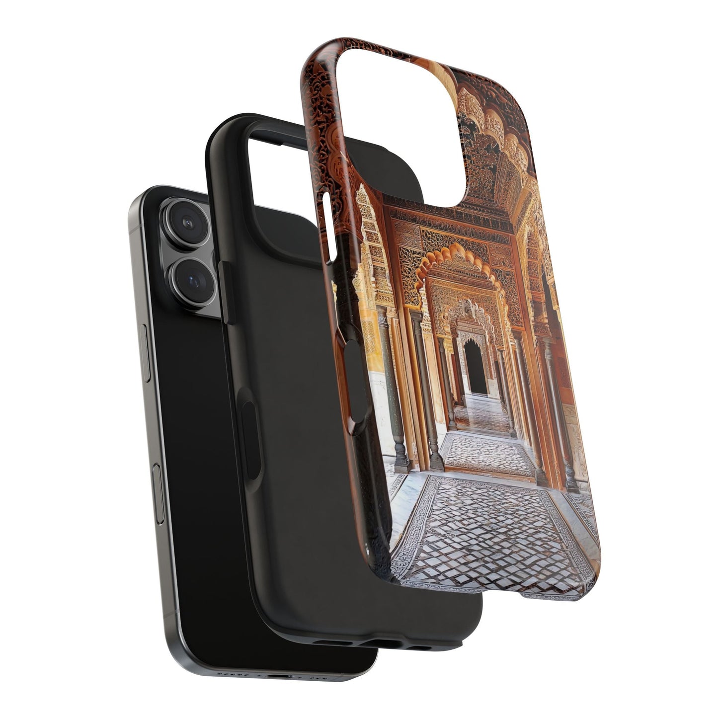 The Carved Way — Wooden Arches Phone Case - JG Visual Arts