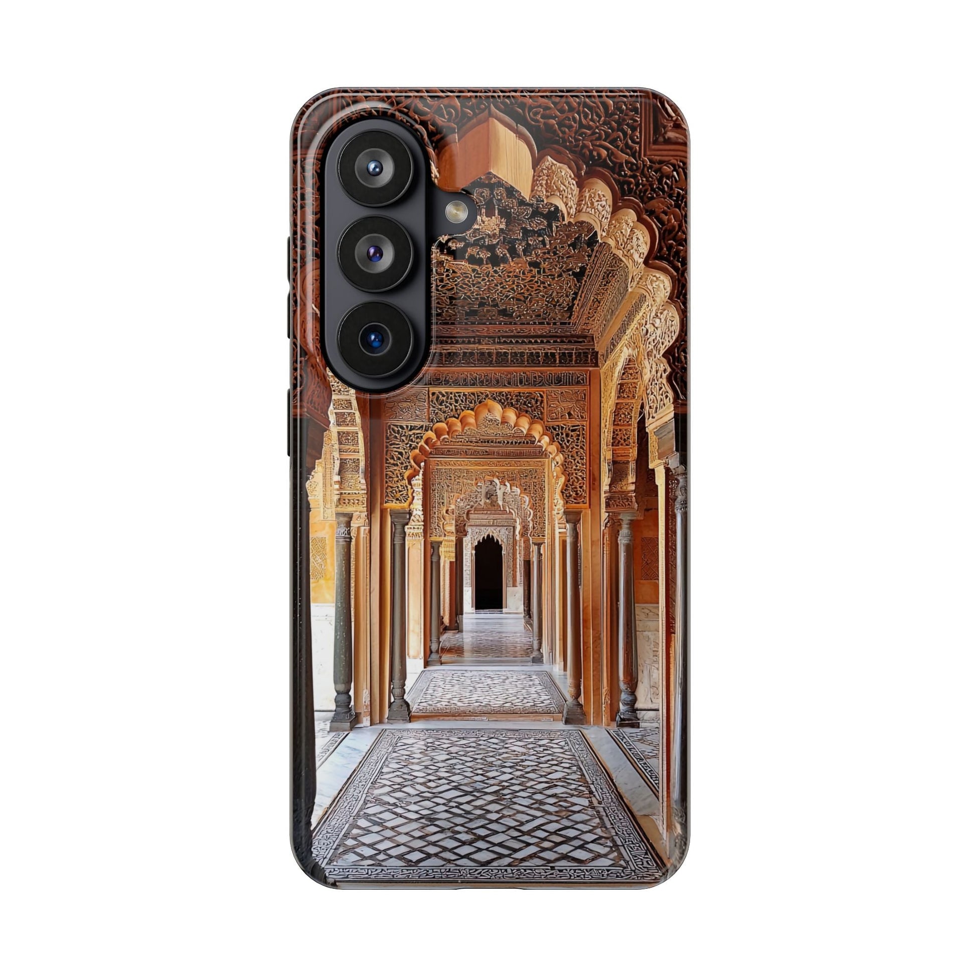 The Carved Way — Wooden Arches Phone Case - JG Visual Arts