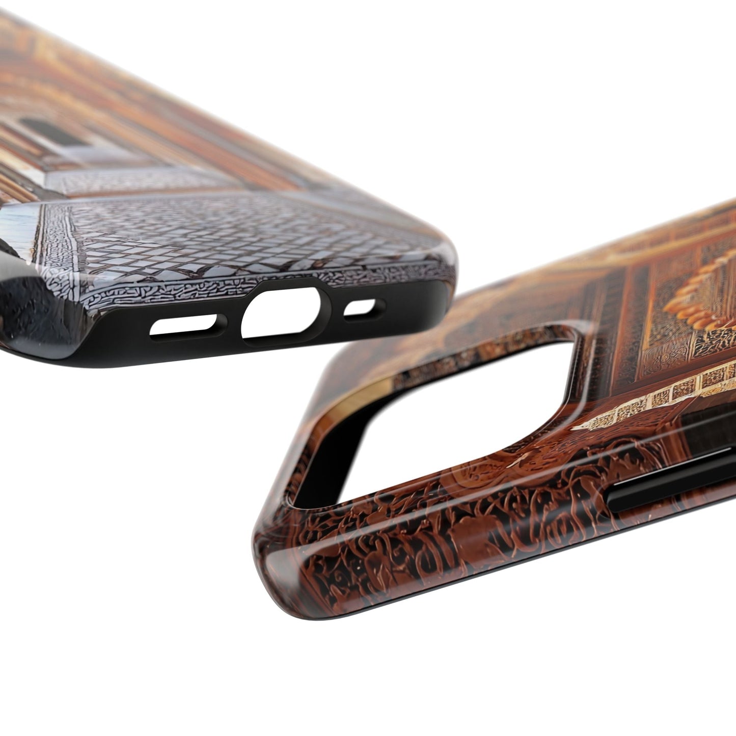 The Carved Way — Wooden Arches Phone Case - JG Visual Arts