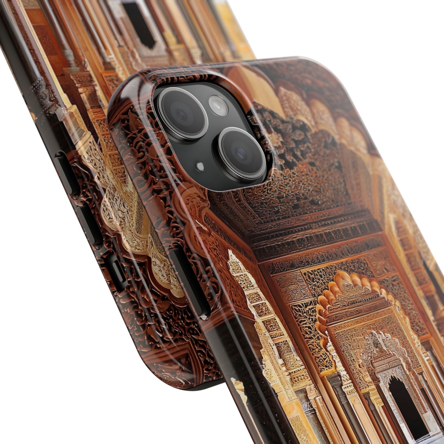 The Carved Way — Wooden Arches Phone Case - JG Visual Arts