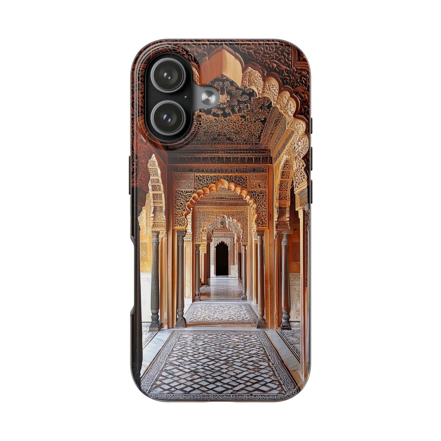 The Carved Way — Wooden Arches Phone Case - JG Visual Arts