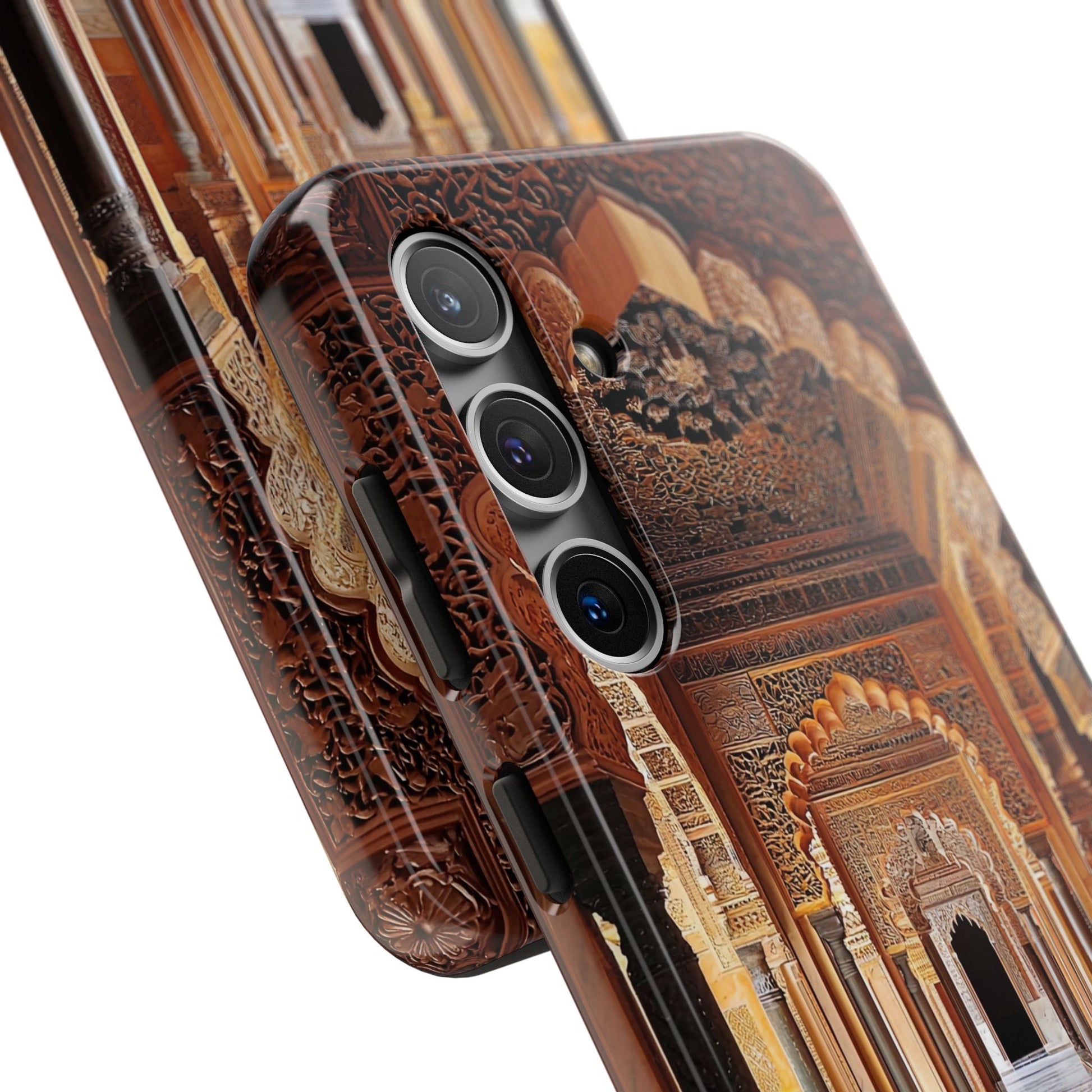 The Carved Way — Wooden Arches Phone Case - JG Visual Arts