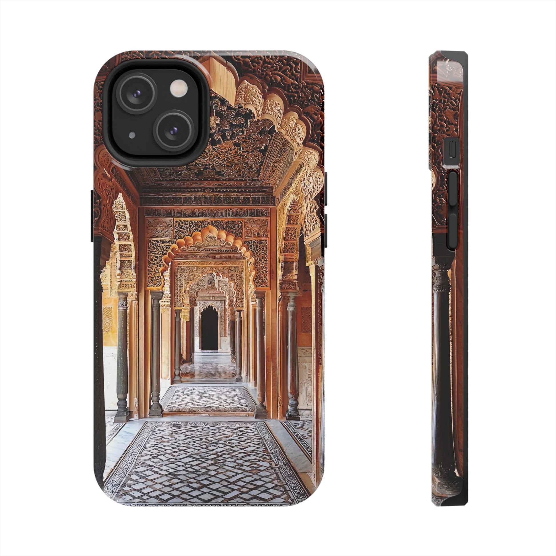 The Carved Way — Wooden Arches Phone Case - JG Visual Arts