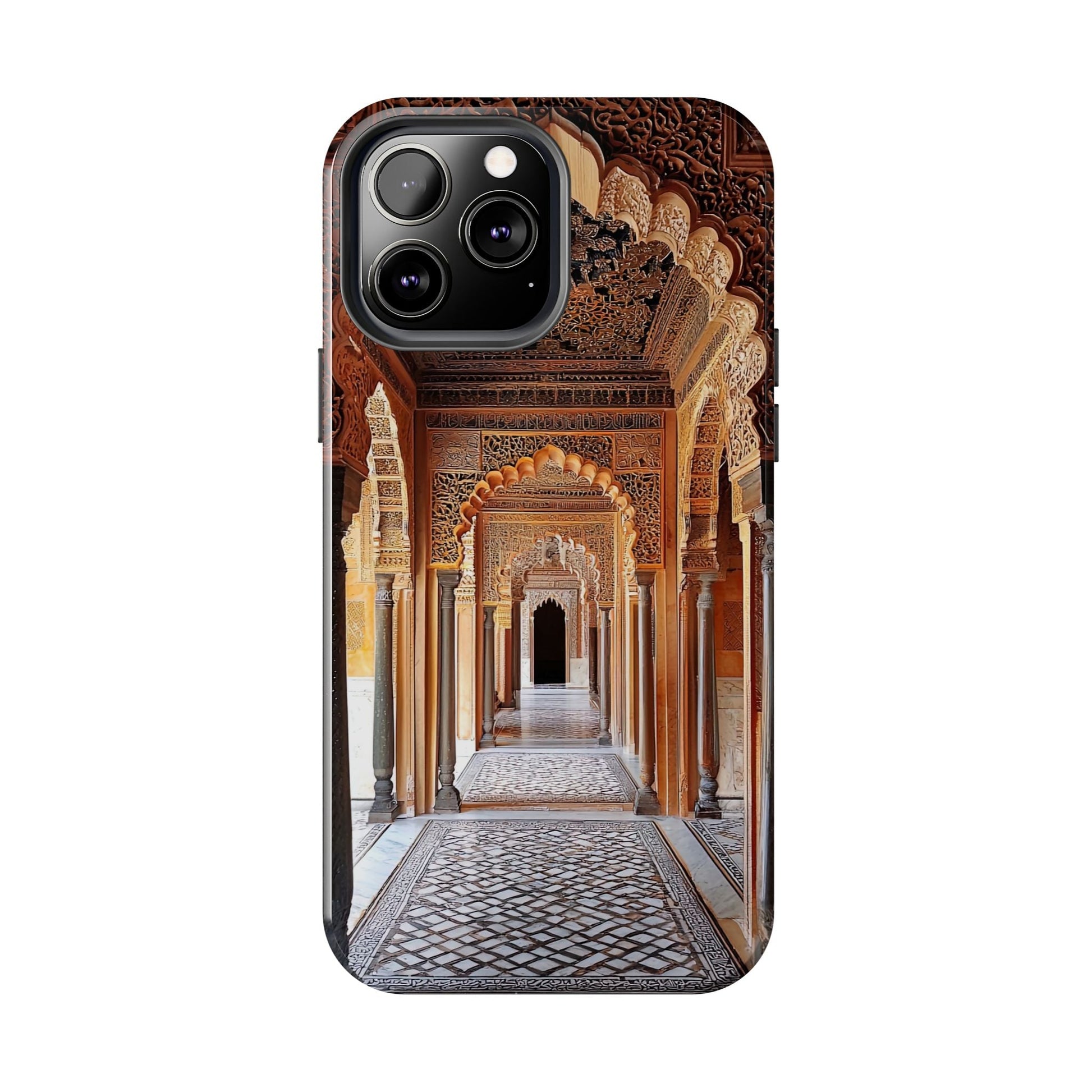 The Carved Way — Wooden Arches Phone Case - JG Visual Arts