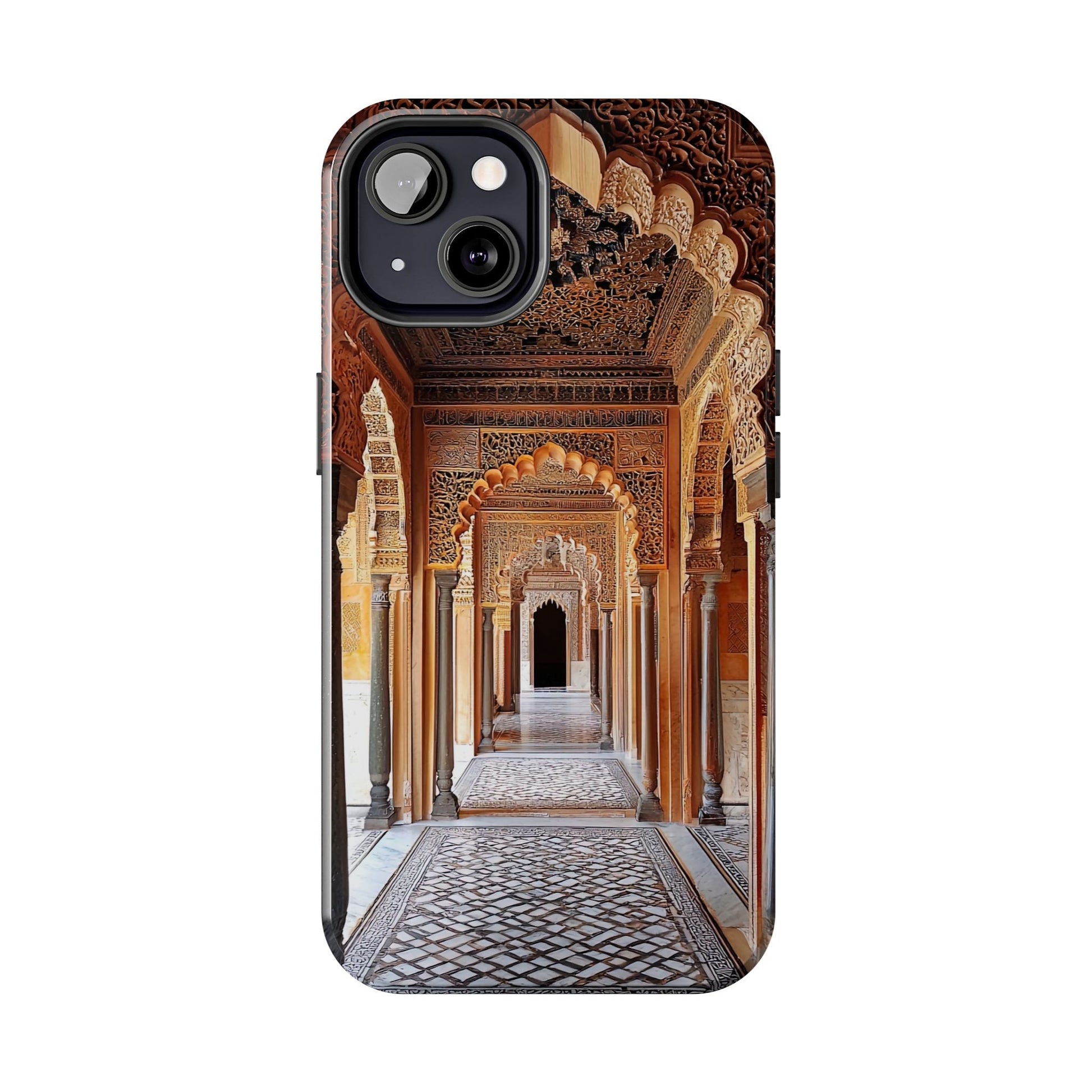 The Carved Way — Wooden Arches Phone Case - JG Visual Arts