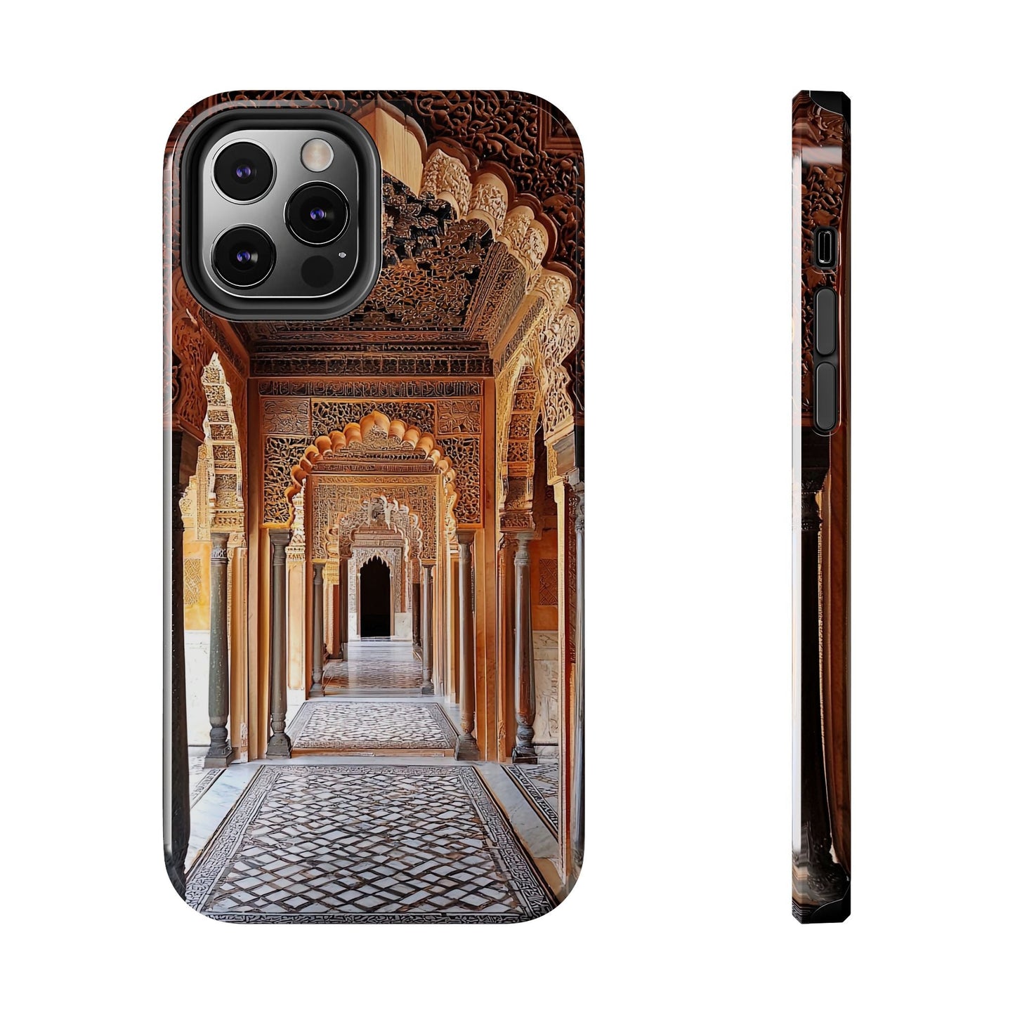 The Carved Way — Wooden Arches Phone Case - JG Visual Arts