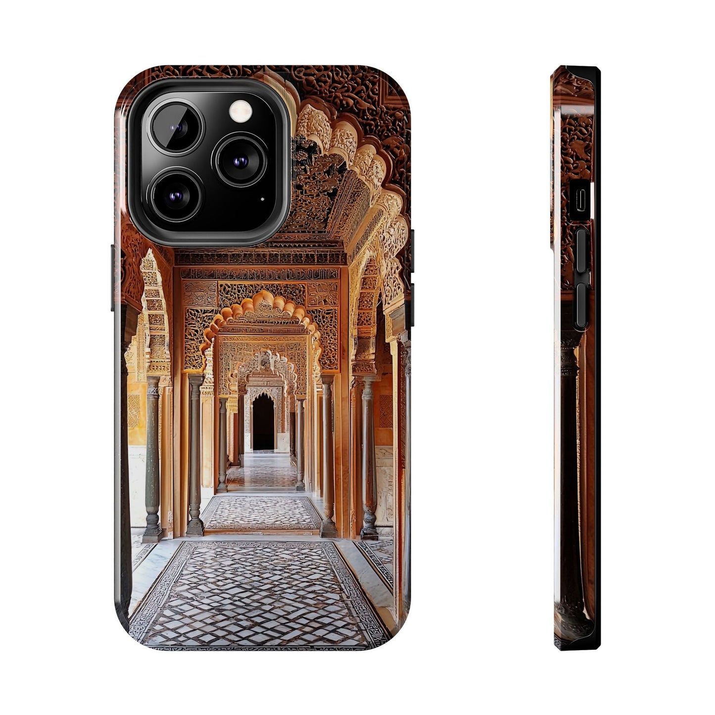 The Carved Way — Wooden Arches Phone Case - JG Visual Arts