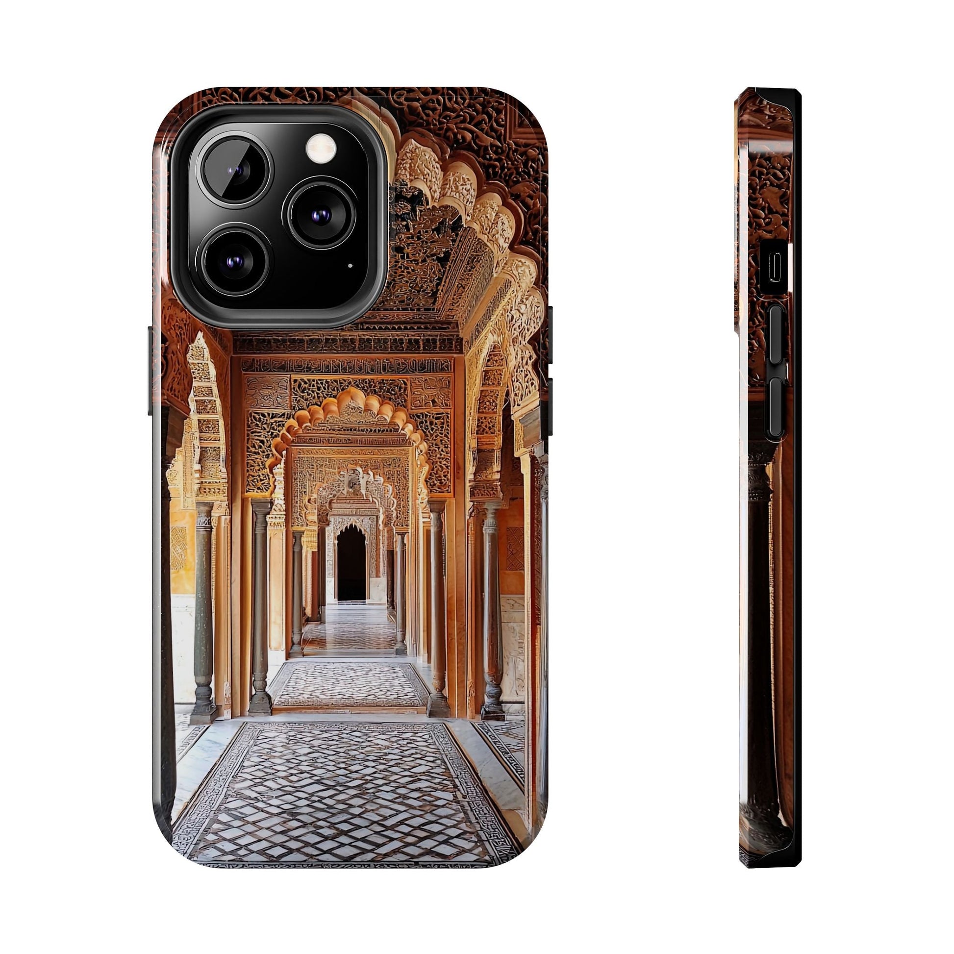 The Carved Way — Wooden Arches Phone Case - JG Visual Arts