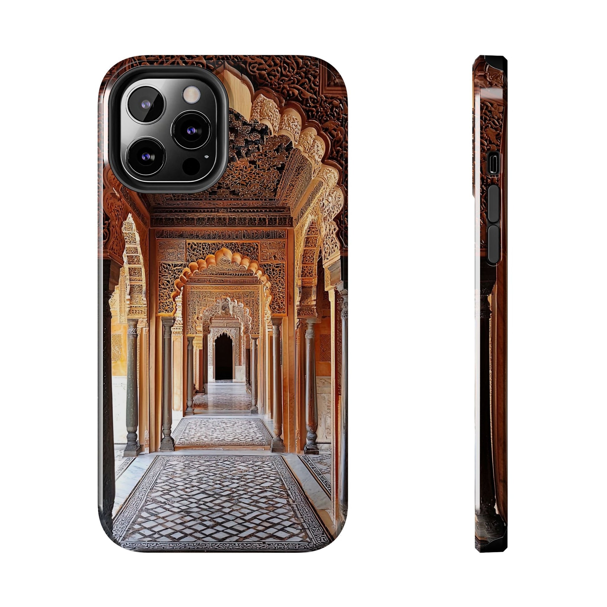 The Carved Way — Wooden Arches Phone Case - JG Visual Arts