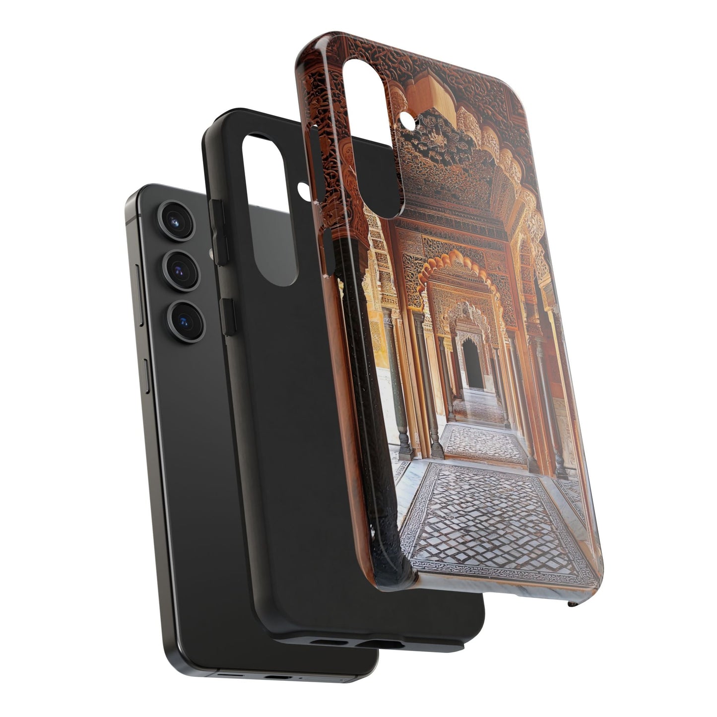 The Carved Way — Wooden Arches Phone Case - JG Visual Arts
