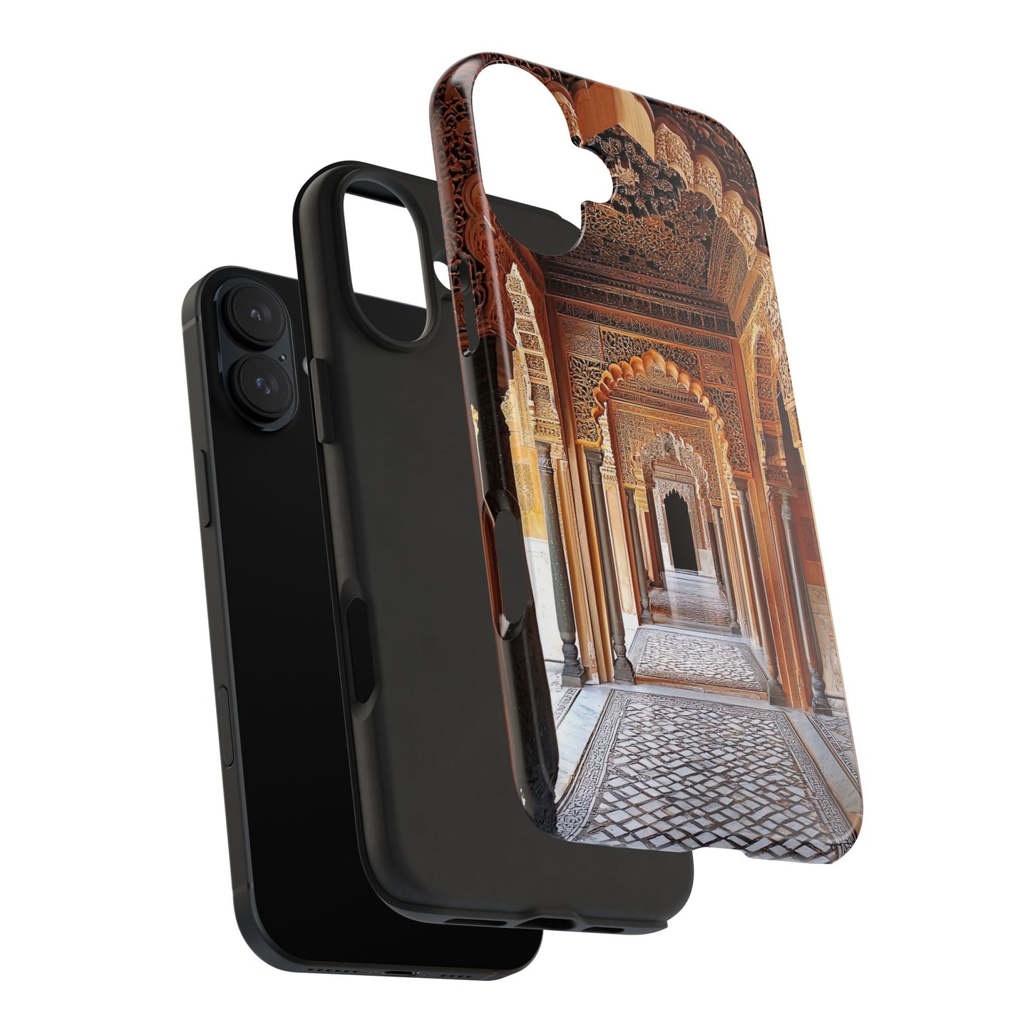 The Carved Way — Wooden Arches Phone Case - JG Visual Arts