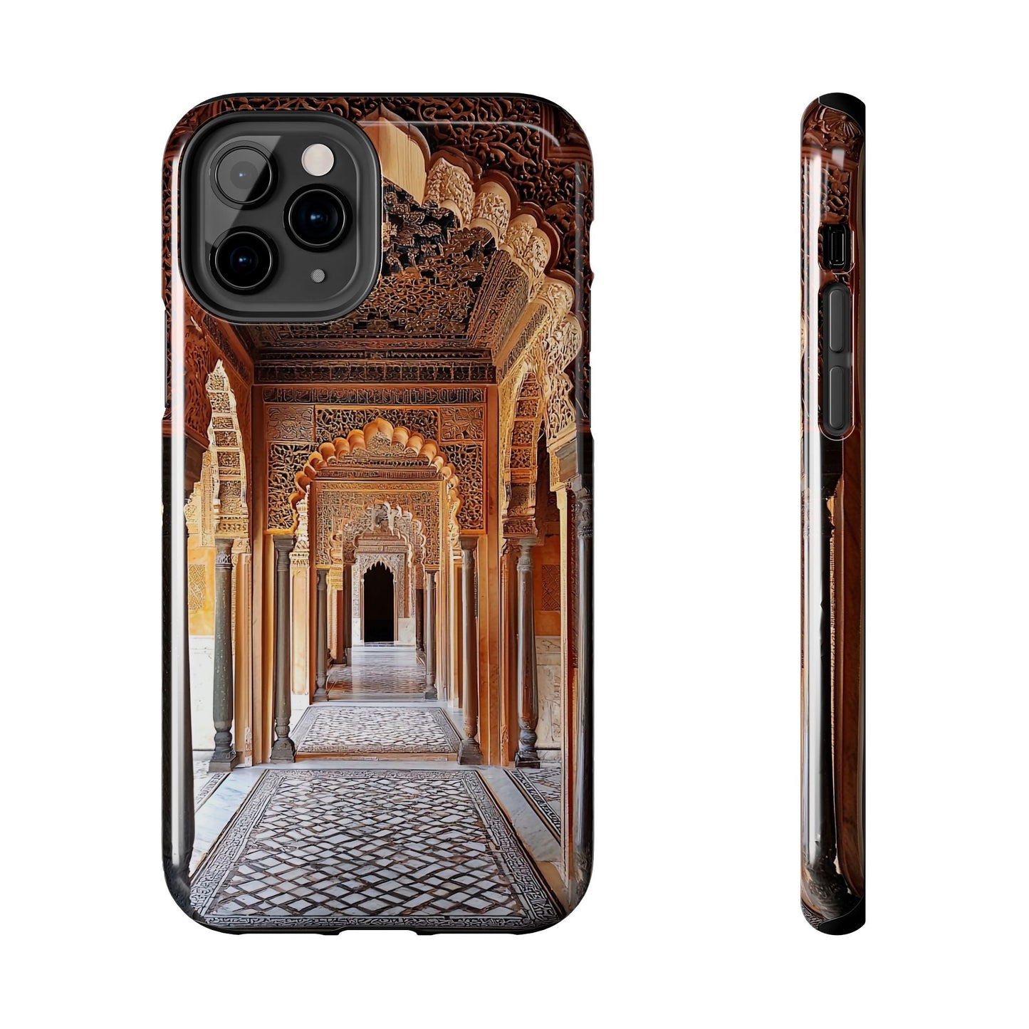 The Carved Way — Wooden Arches Phone Case - JG Visual Arts