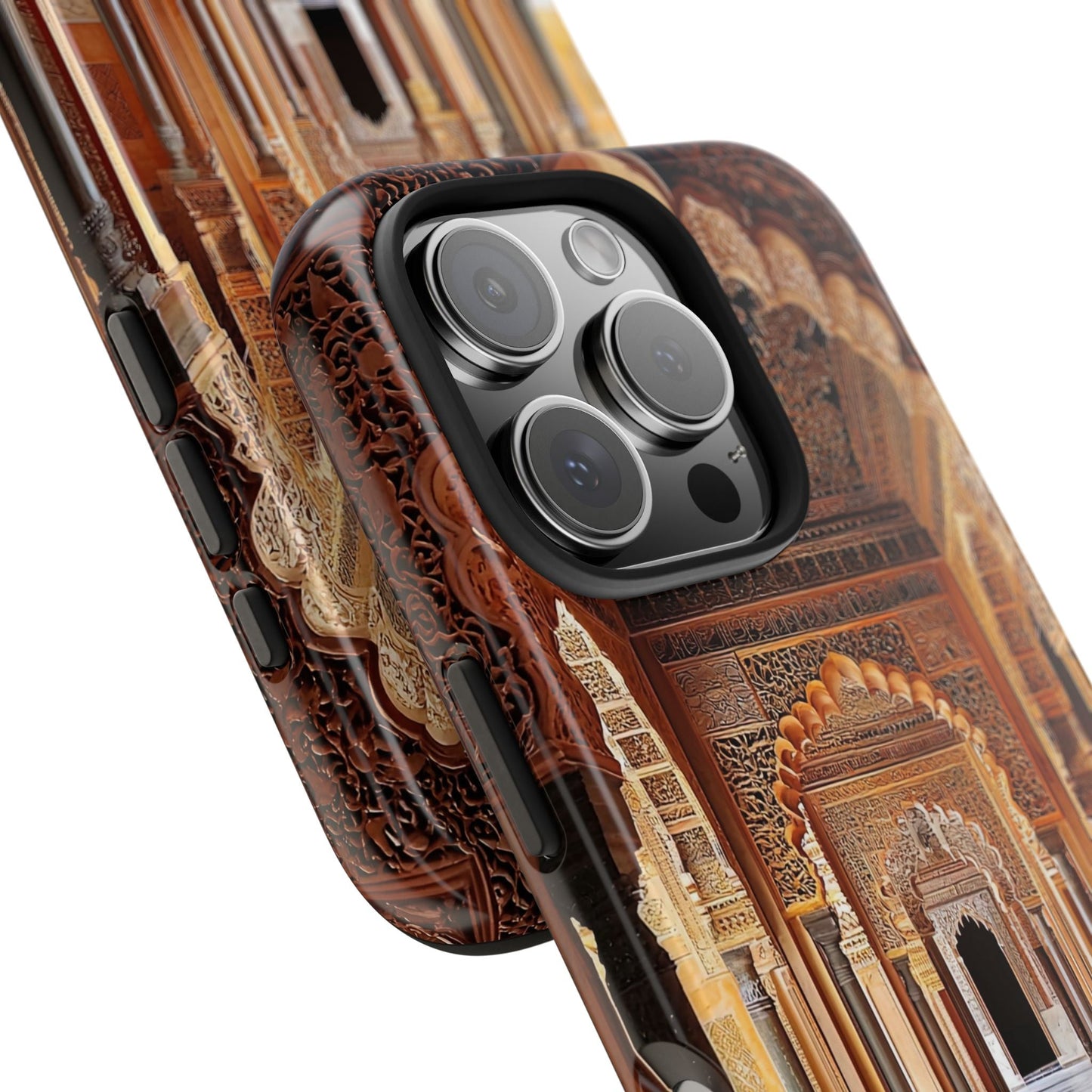 The Carved Way — Wooden Arches Phone Case - JG Visual Arts
