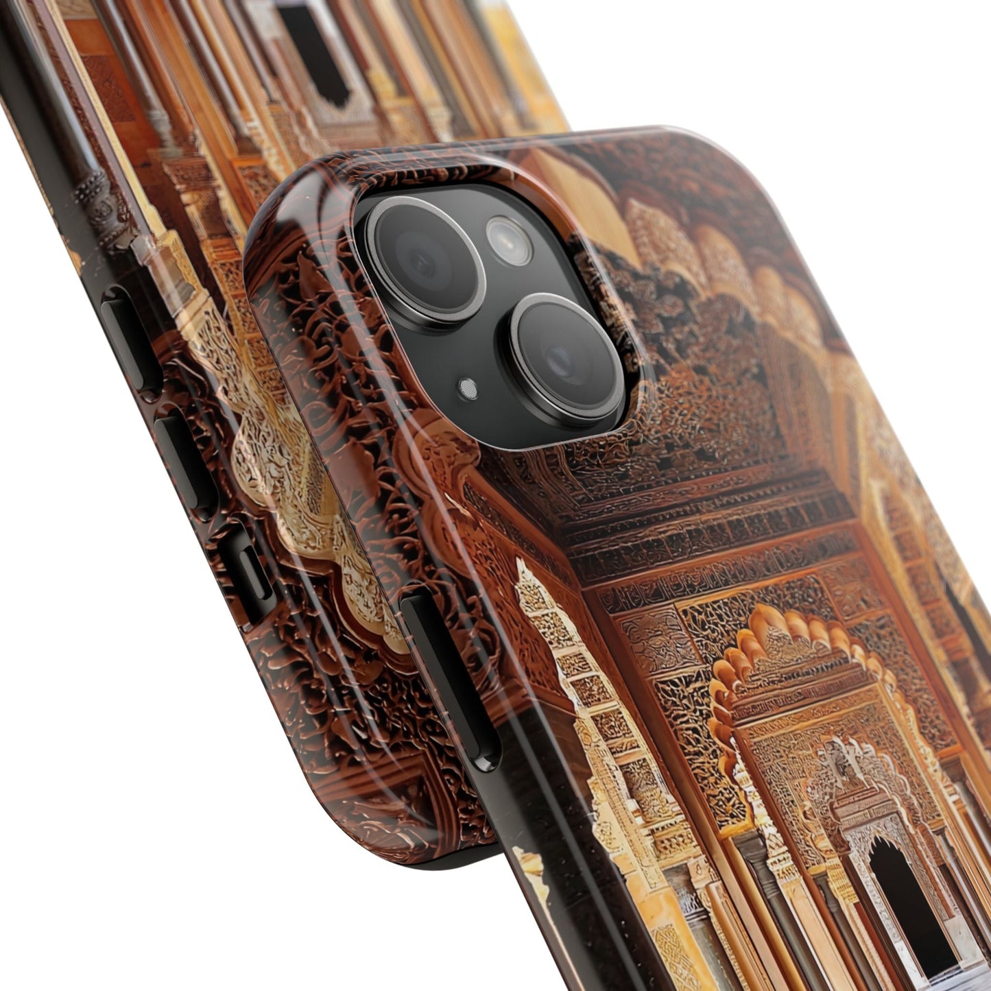 The Carved Way — Wooden Arches Phone Case - JG Visual Arts