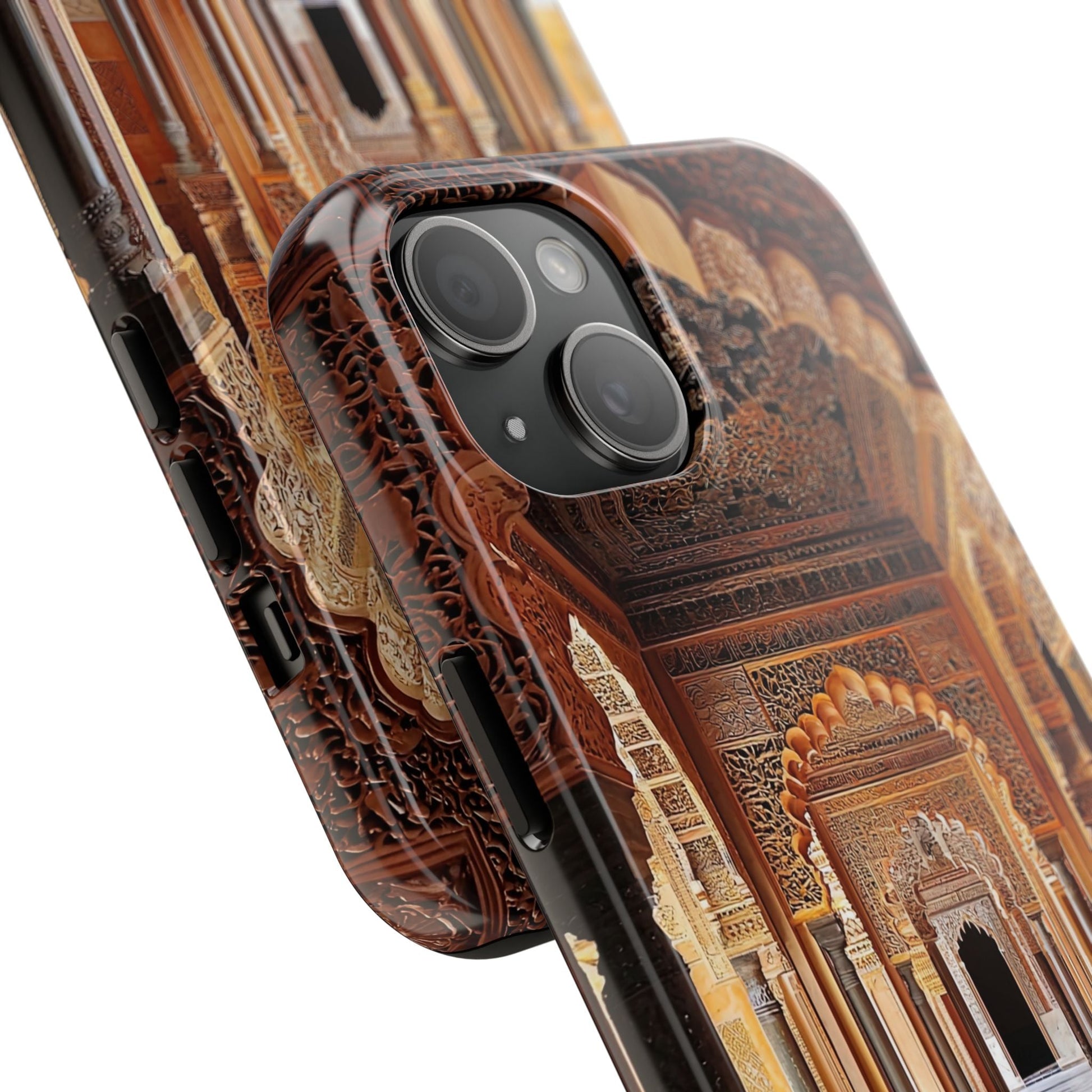 The Carved Way — Wooden Arches Phone Case - JG Visual Arts