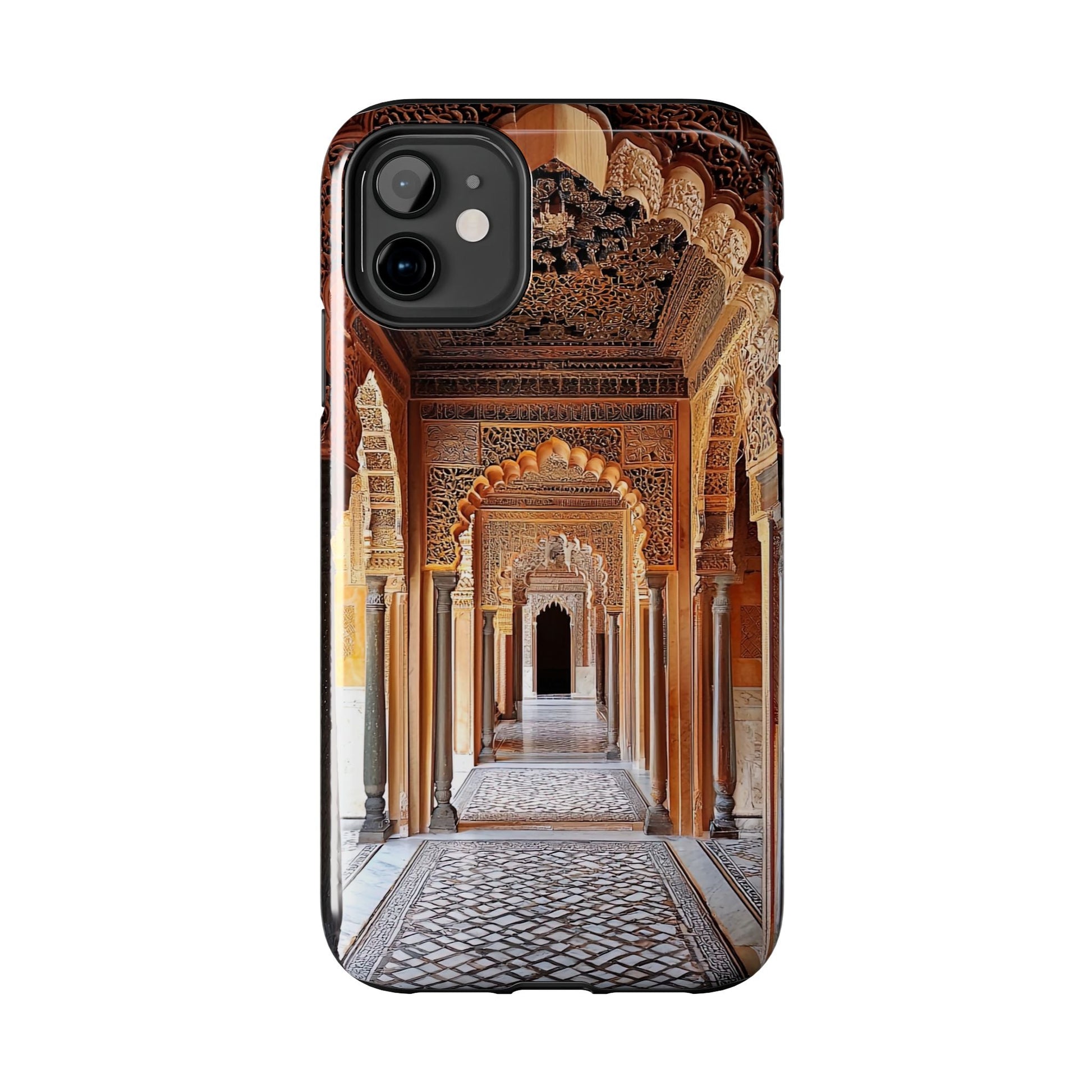 The Carved Way — Wooden Arches Phone Case - JG Visual Arts